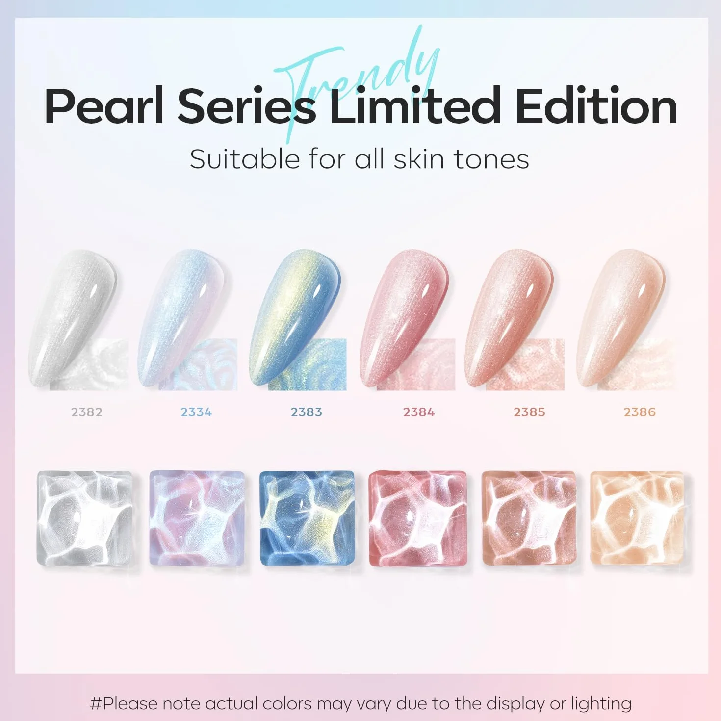 Modelones Lakier do paznokci UV 6 kolorów żelowy lakier do paznokci UV biały jasnoniebieski niebieski Nude Hellnude Nail Polish French Manicure DIY prezent w domu