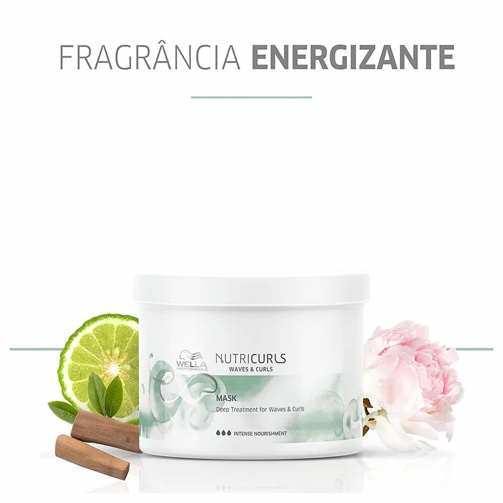 Wella Nutricurls Mask 500 Ml Kręcone Leczenie Włosów