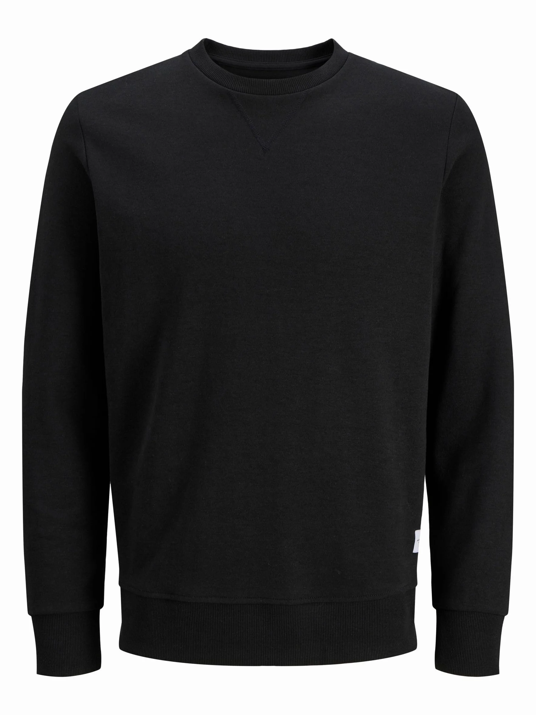 Jack & Jones Mężczyźni Jjebasic Sweat Crew Neck Noos Bluza, Czarny, M