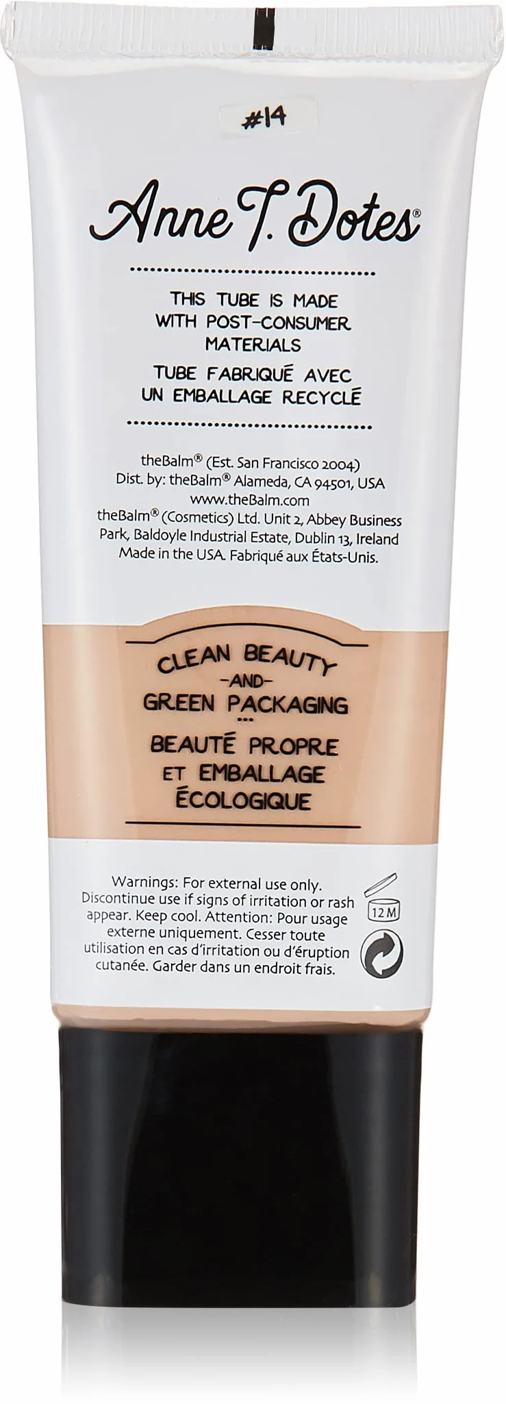 The Balm Anne T. Dotes Tinted Moisturizer Creme, 14 30 ml