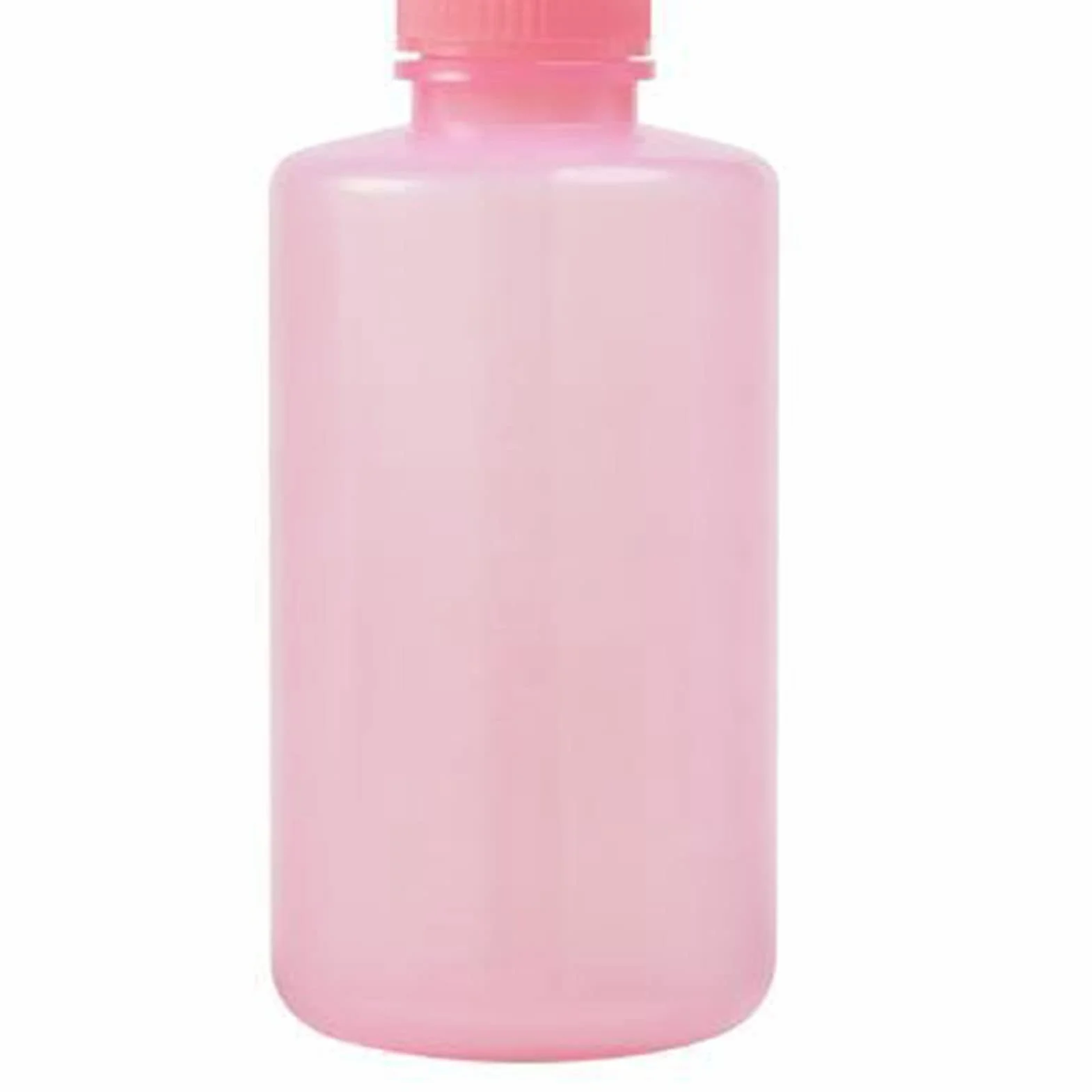 Wyciskacz do Butelek z wodą do Rzęs, 250ml Plastikowe Zakrzywione Narzędzia do Dysz, Przenośna Butelka do Mycia Tatuaży dla Fryzjerów (Różowy)