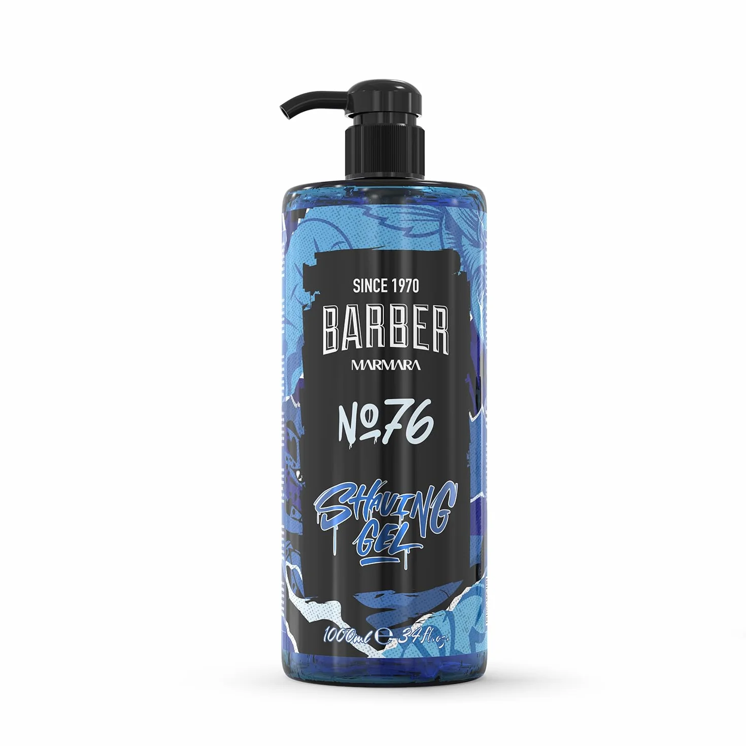 BARBER MARMARA Żel do golenia przezroczysty 1000 ml – precyzyjne golenie konturów brody
