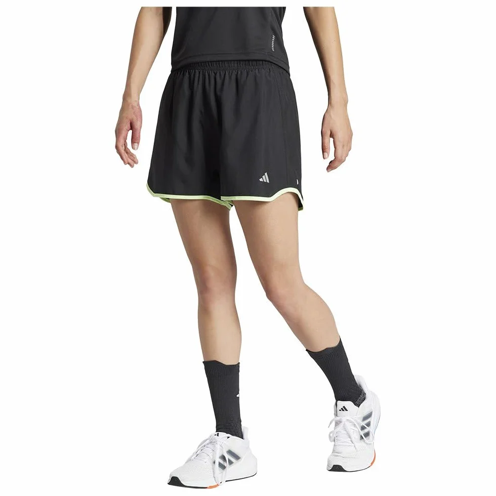 adidas Damskie szorty Run It, XS4 czarne, Czarny, XS