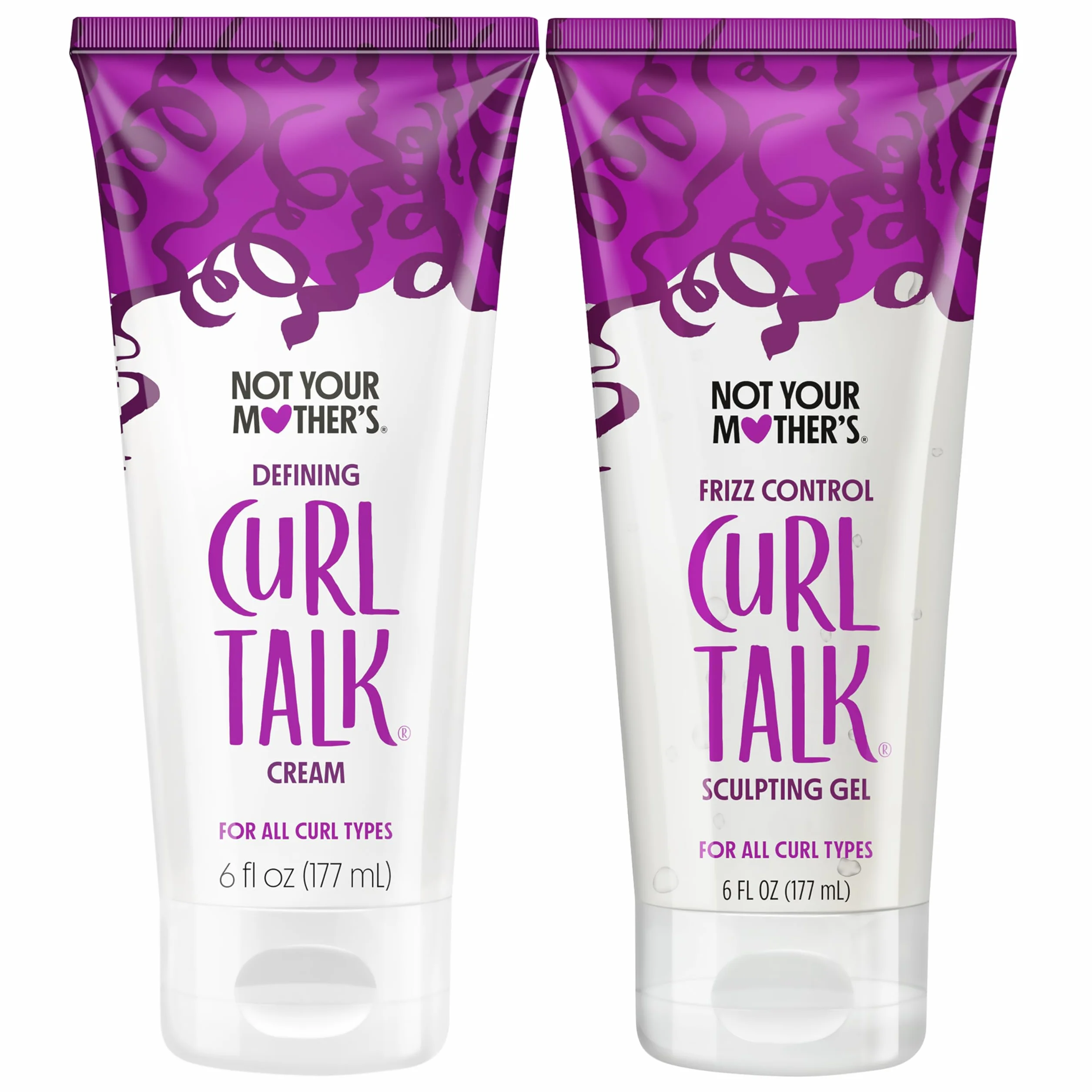 Not Your Mother's Curl Talk Żel do rzeźbienia i krem definiujący 2-pak 177,4 ml do włosów kręconych