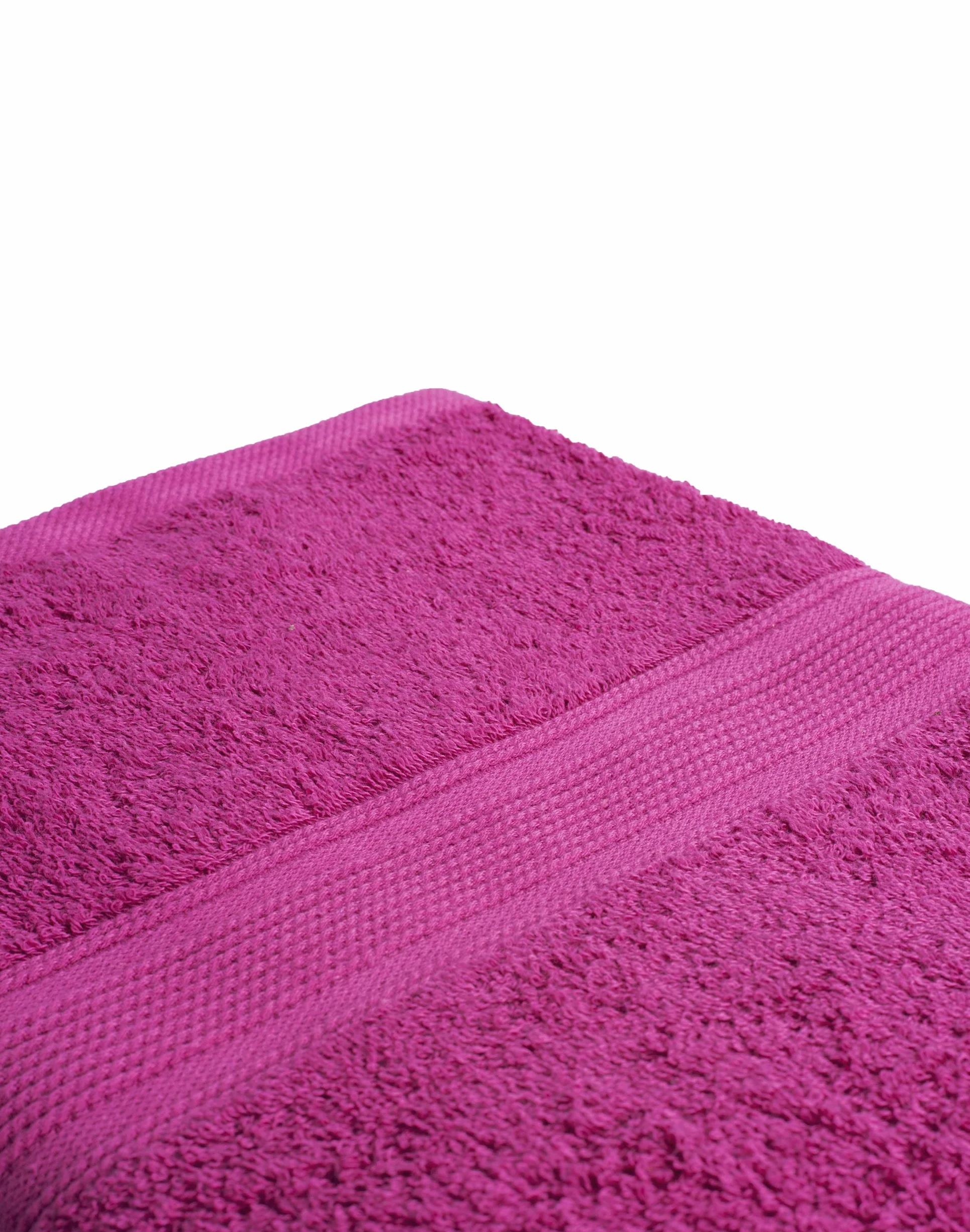 6-częściowy zestaw ręczników dla gości w wielu kolorach, 100% bawełna, 6 szt., ręczniki dla gości 30 x 50 cm, różowe