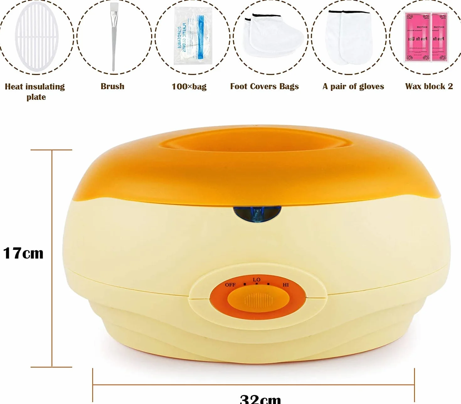Forever Speed Kąpiel parafinowa 900g podgrzewacz do rąk i stóp spa