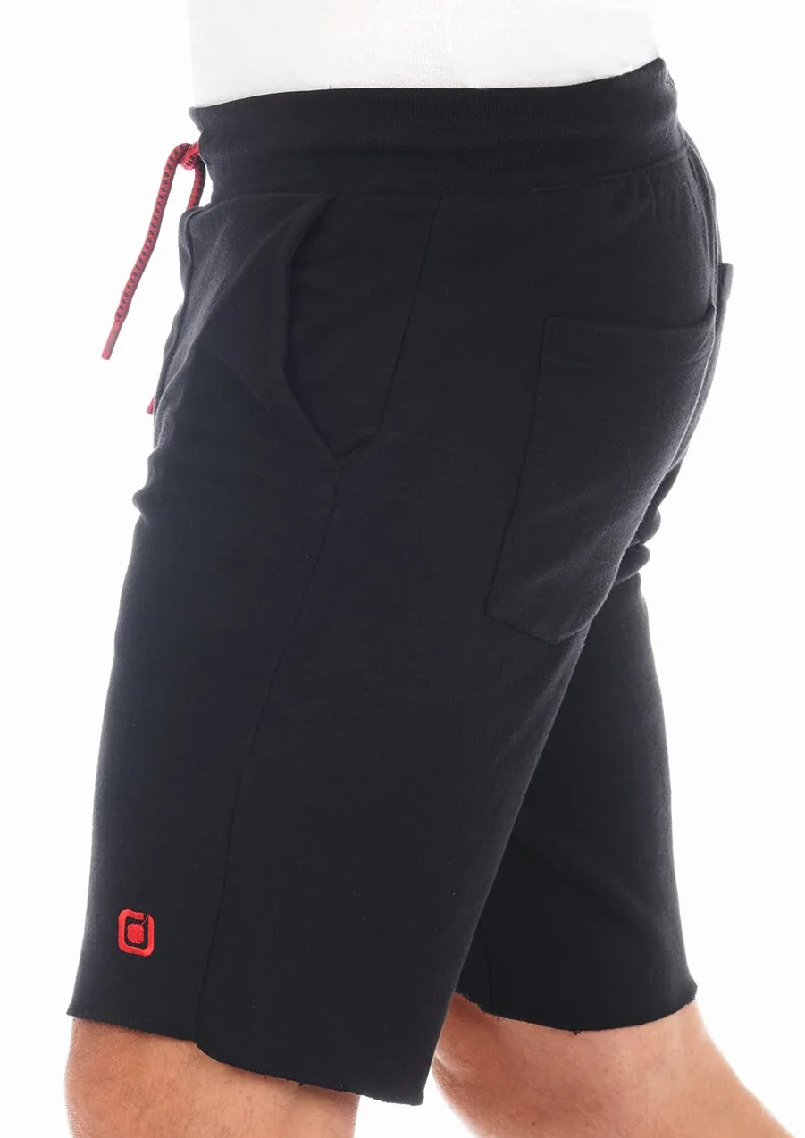 riverso Męskie krótkie spodenki dresowe RIVMax bermudy lato sportowe szorty bawełna czarne czerwone niebieskie szare różowe zielone S M L XL 2XL 3XL 4XL 5XL