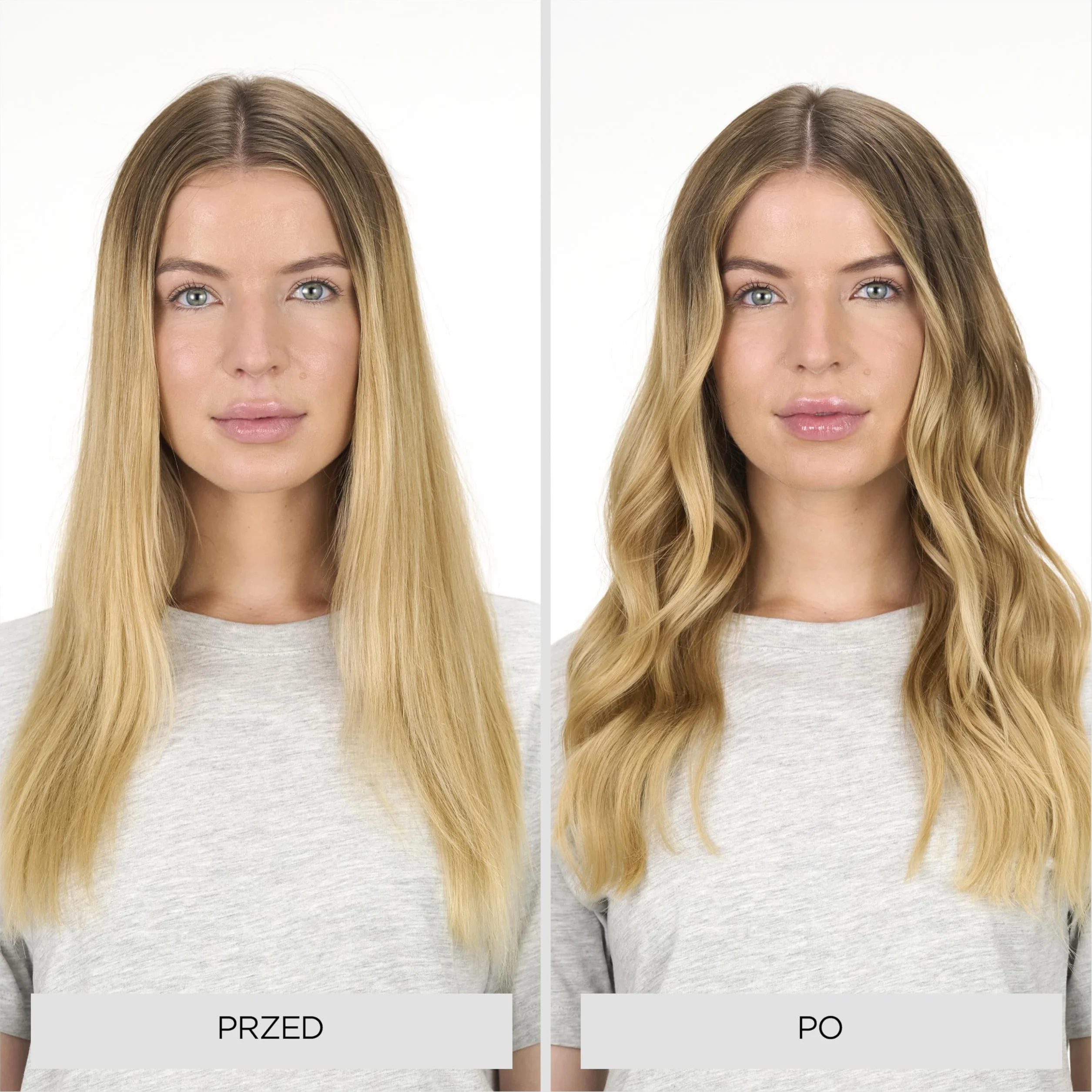 Prostownica BaByliss Straight And Curl Brilliance - wygładzające płytki tytanowe, jonizacja, szybkie nagrzewanie w 15s, zakrzywiona metalowa konstrukcja, 5 ustawień temperatury do 235°C, ST482E