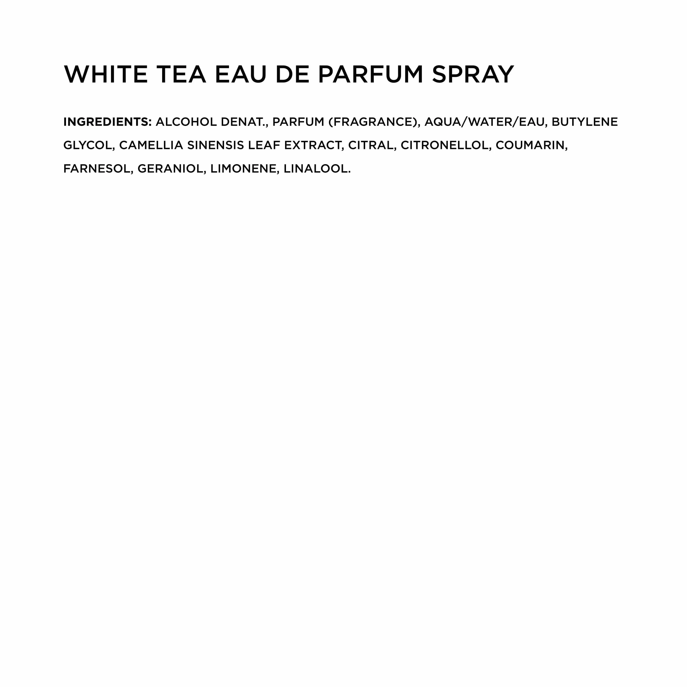 Elizabeth Arden Biała Herbata Zestaw Wody Perfumowanej Spray