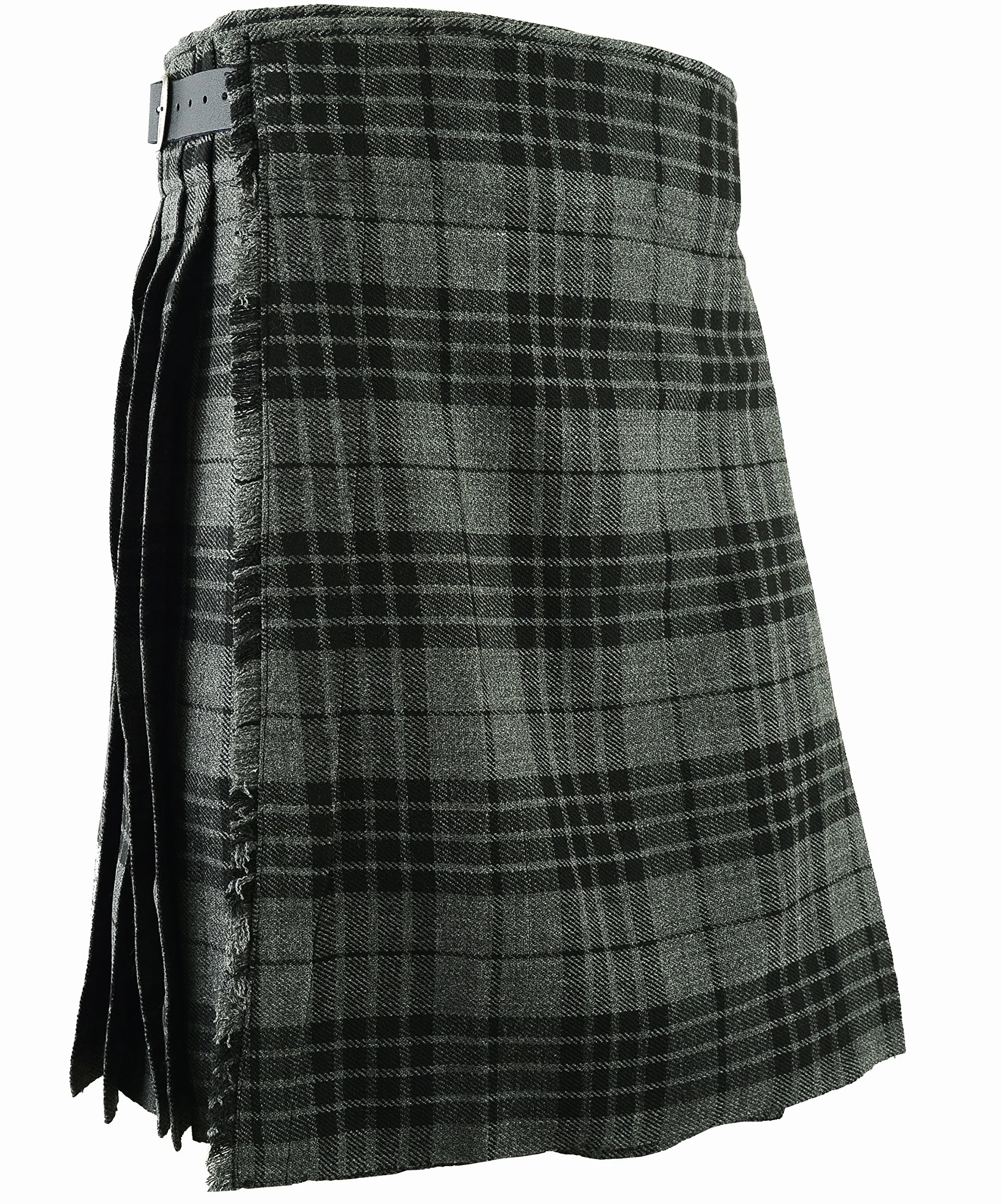 Kilt Hamiltona Grey Tartan Tradycyjny Szkocki Szkocki Krata Sukienka Strój na Wesele i Imprezę