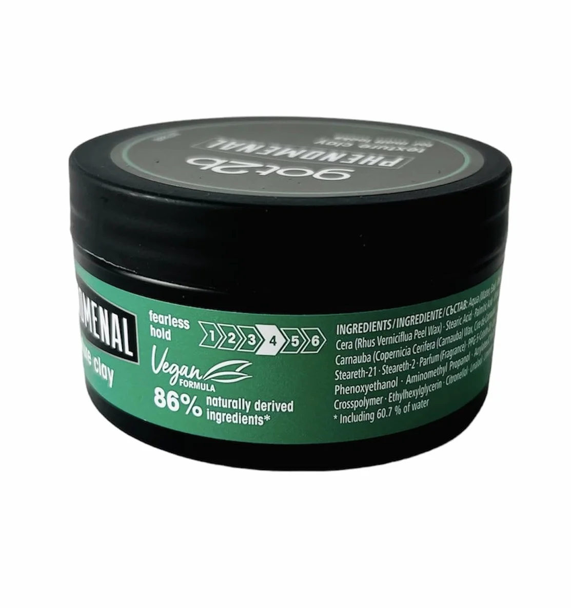 got2b Phenomenal Texture Clay Halt 5 (100 ml), wosk do włosów dla mężczyzn nadaje wyjątkowy matowy styl fryzjerski, nadaje się do krótszych włosów, wegańska formuła