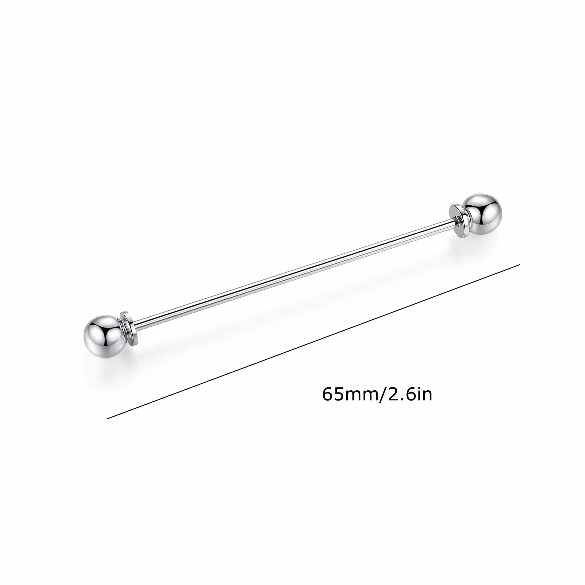 Spinka do krawata metalowa spinka do krawata srebrna męska kołnierz Pin Hezhou krawat klips pasek łańcuszek koszula kołnierz Pin garnitur broszka revers Pin do koszuli mężczyzn akcesoria kostium