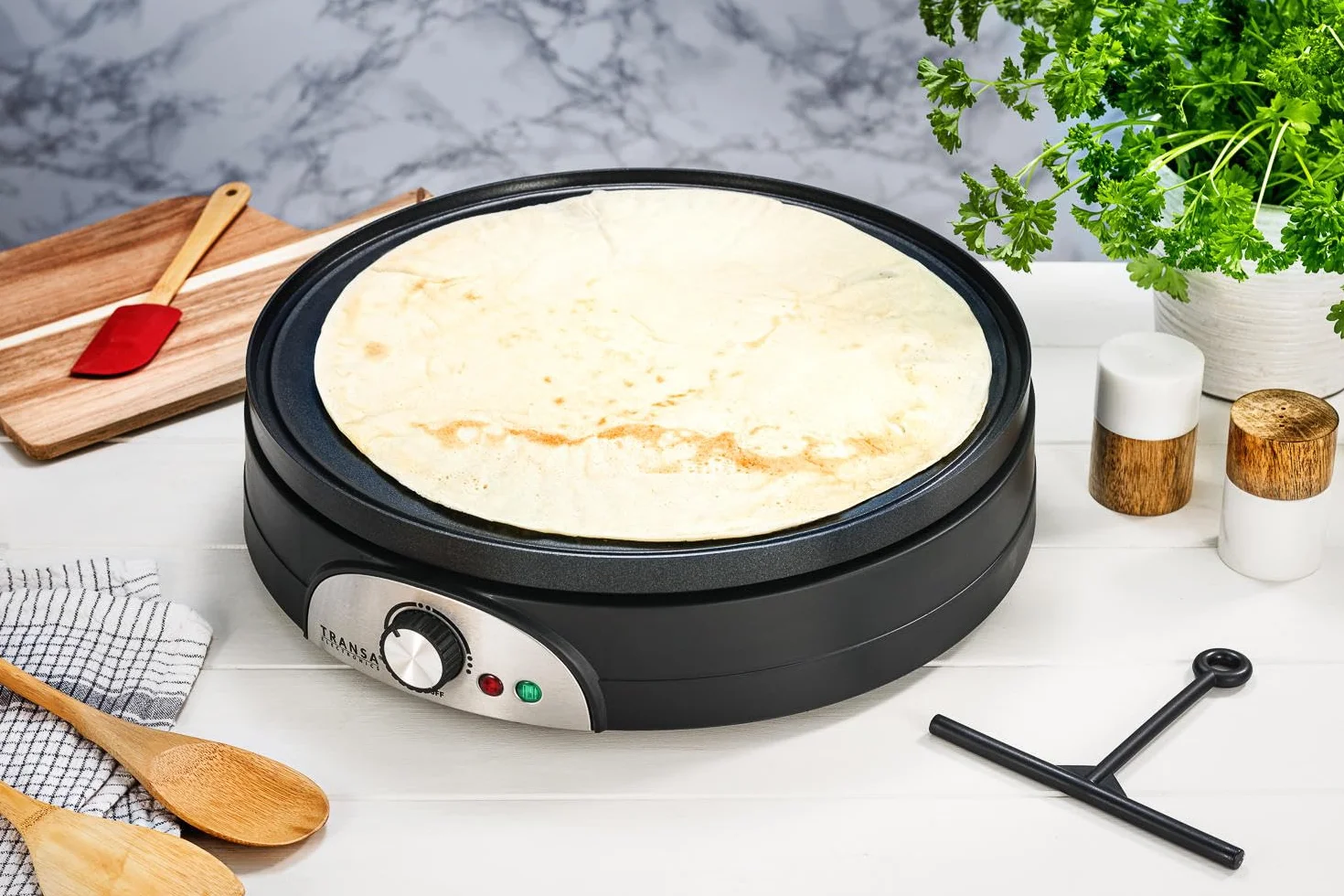 Naleśnikarka dwustronna do naleśników i pancake DualPancake XXXL 1500W