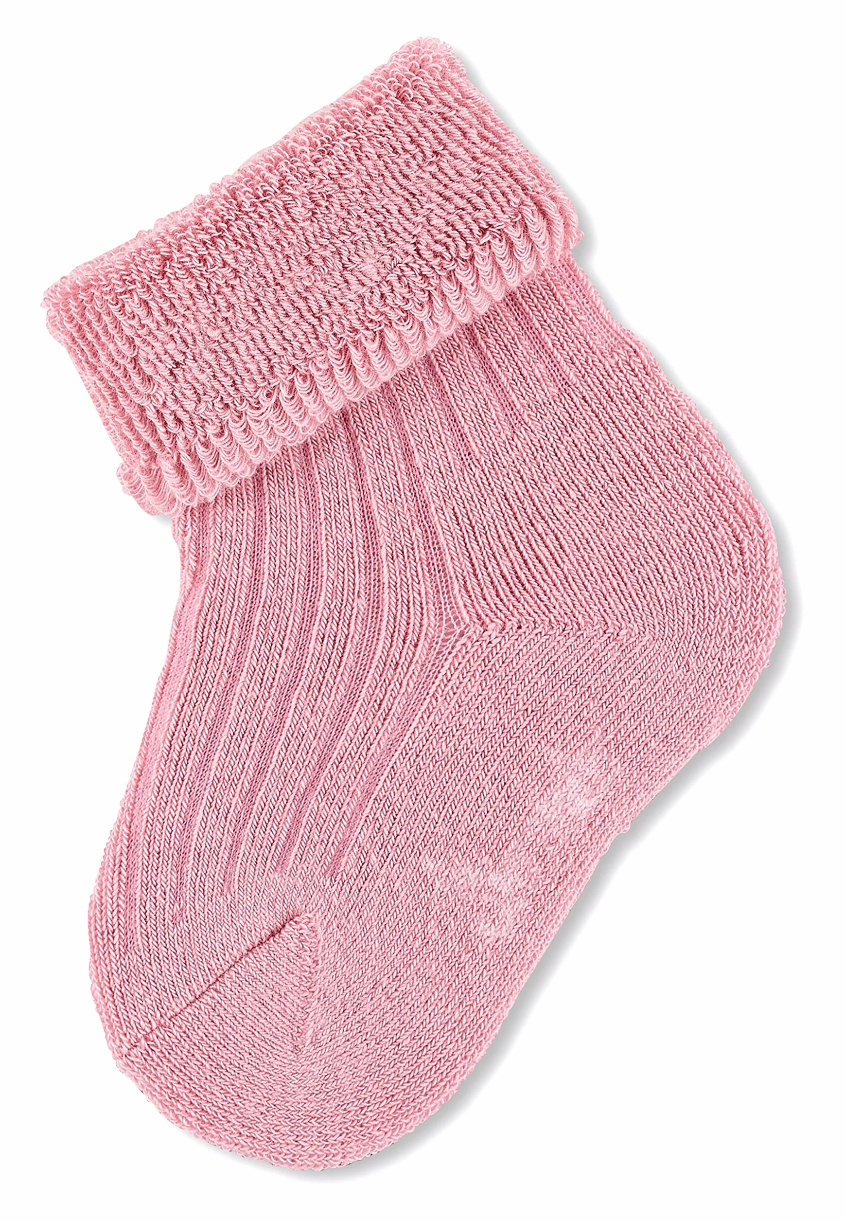 Sterntaler Skarpety niemowlęce uni – skarpetki niemowlęce z kopertą frotte wewnątrz i wzorem żeberkowym – unisex pończochy z dużą zawartością bawełny – przyjemne dla skóry i wygodne