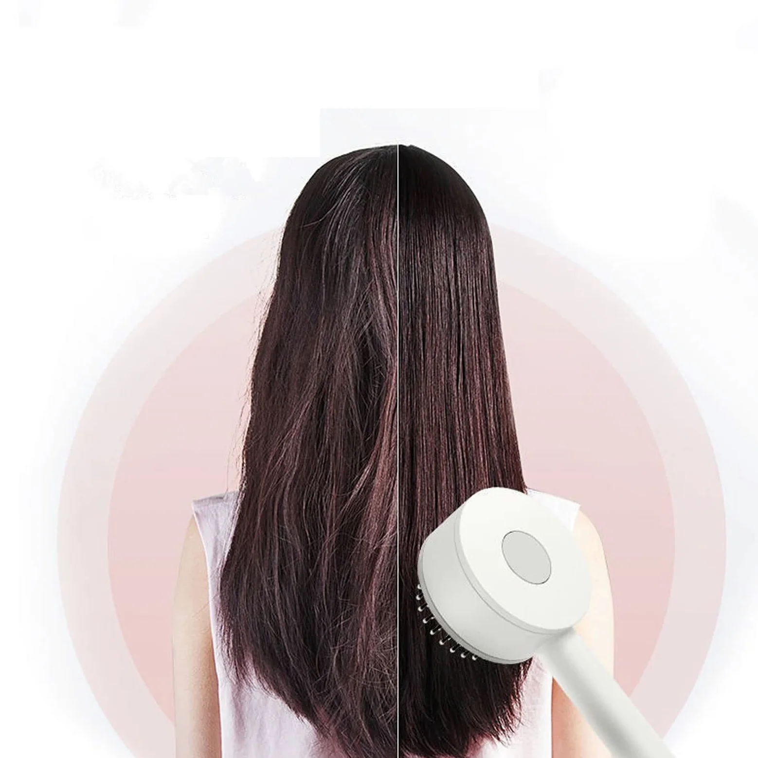 DieffematicSZ Grzebień Upgrade Airbag Comb Length And Short Hair Dry And Wet Dual-use Comb Hair Scalp Air Cushion Massage Comb