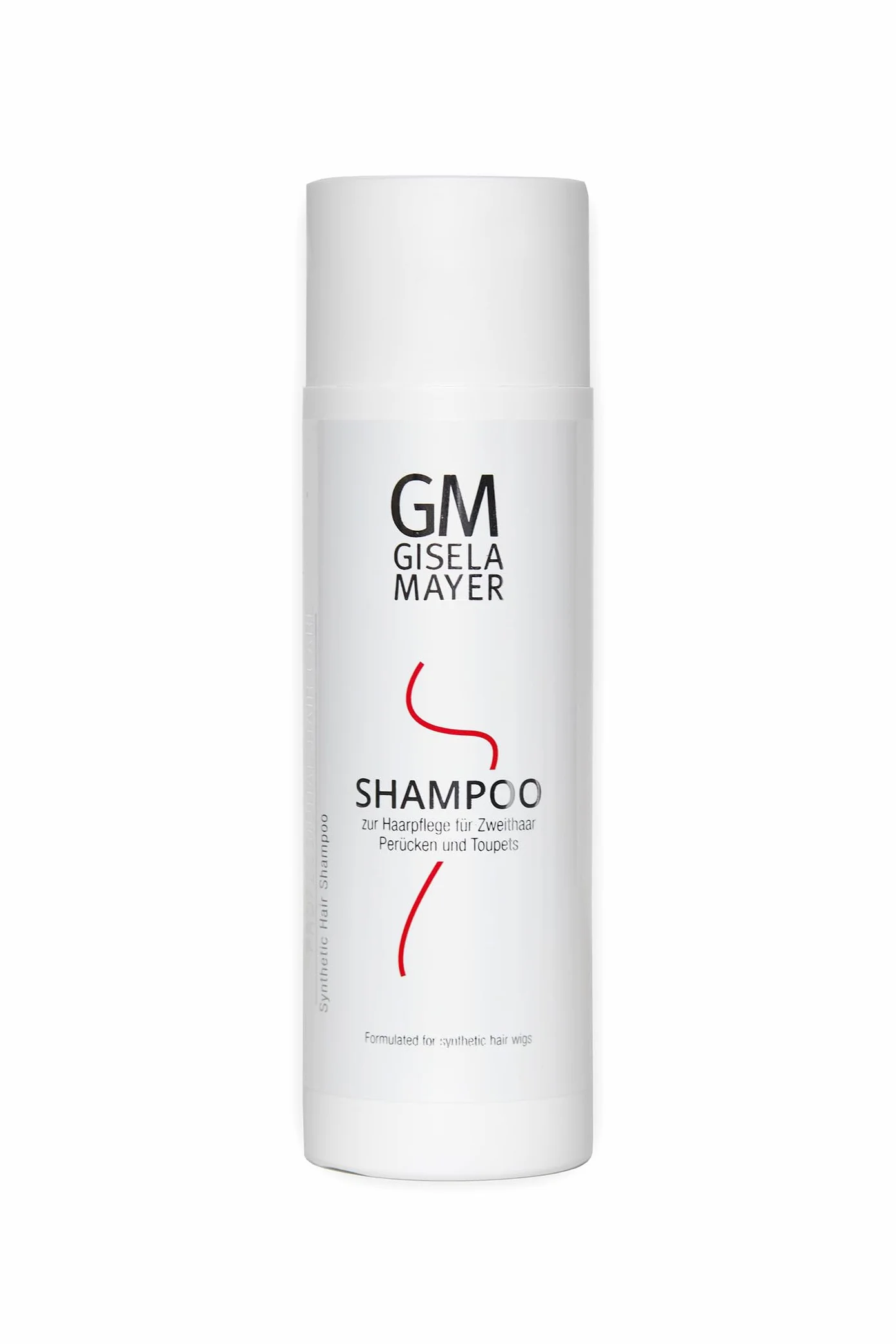 Gisela Mayer zestaw do pielęgnacji sztucznych włosów, szampon 200 ml + balsam 200 ml, pielęgnacja syntetycznych peruk, tupetów, tresek, przedłużek, zapobiegające puszeniu się, połysk i łatwe