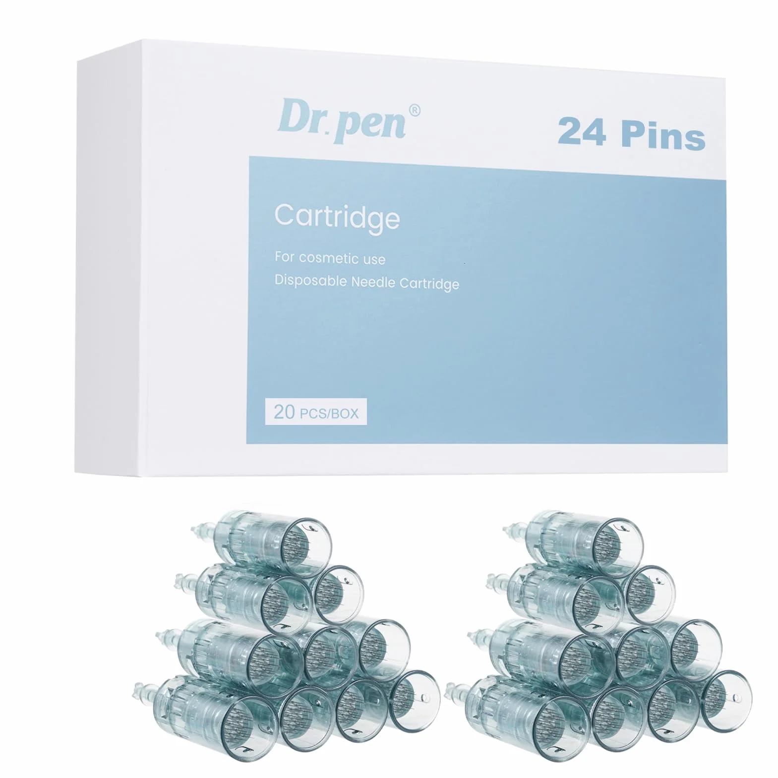 Dr. pen Ultima M8/M7S kartridże 24 piny 20 sztuk
