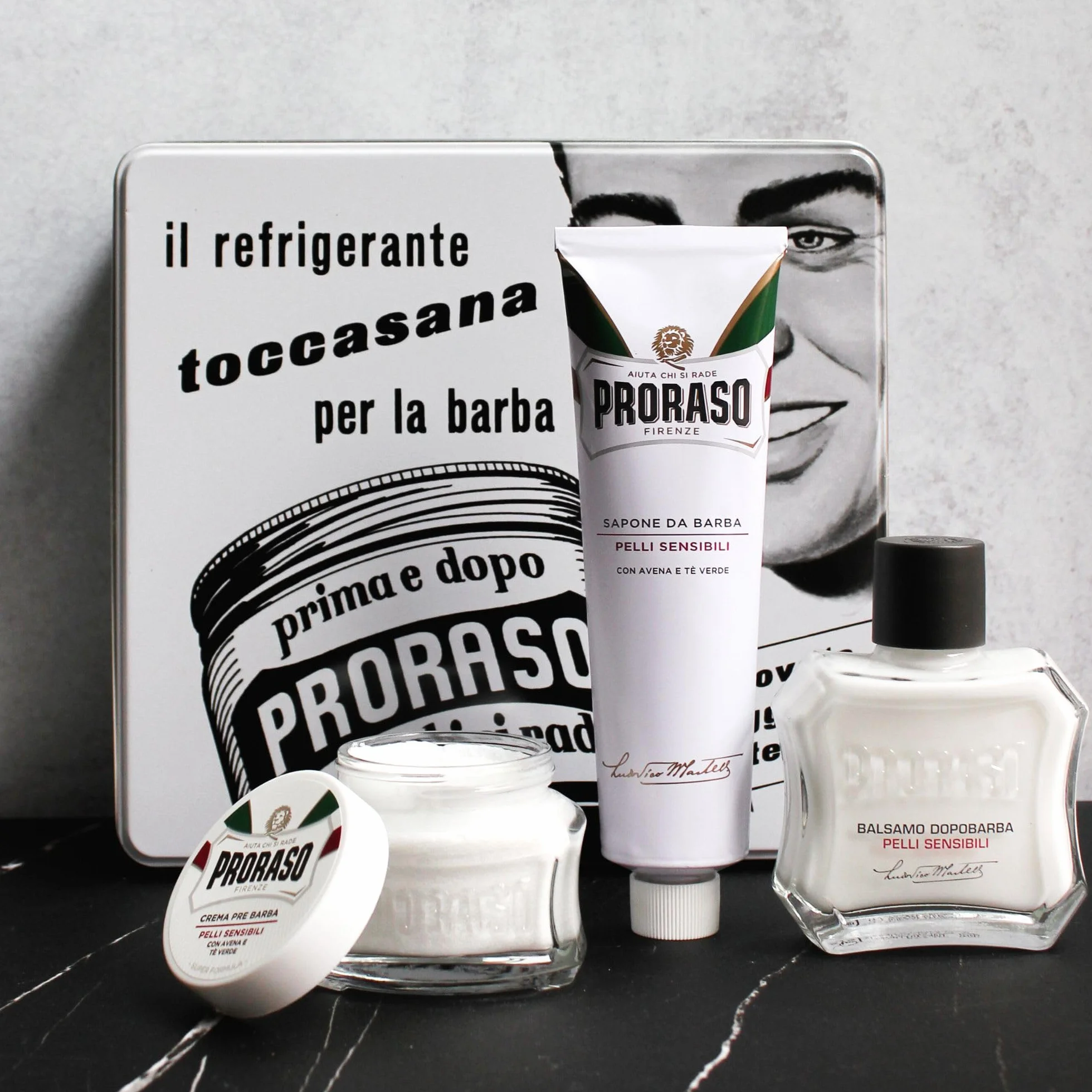 Proraso Vintage Selection Toccasana X3 Aloe Vera Zestaw do Golenia
