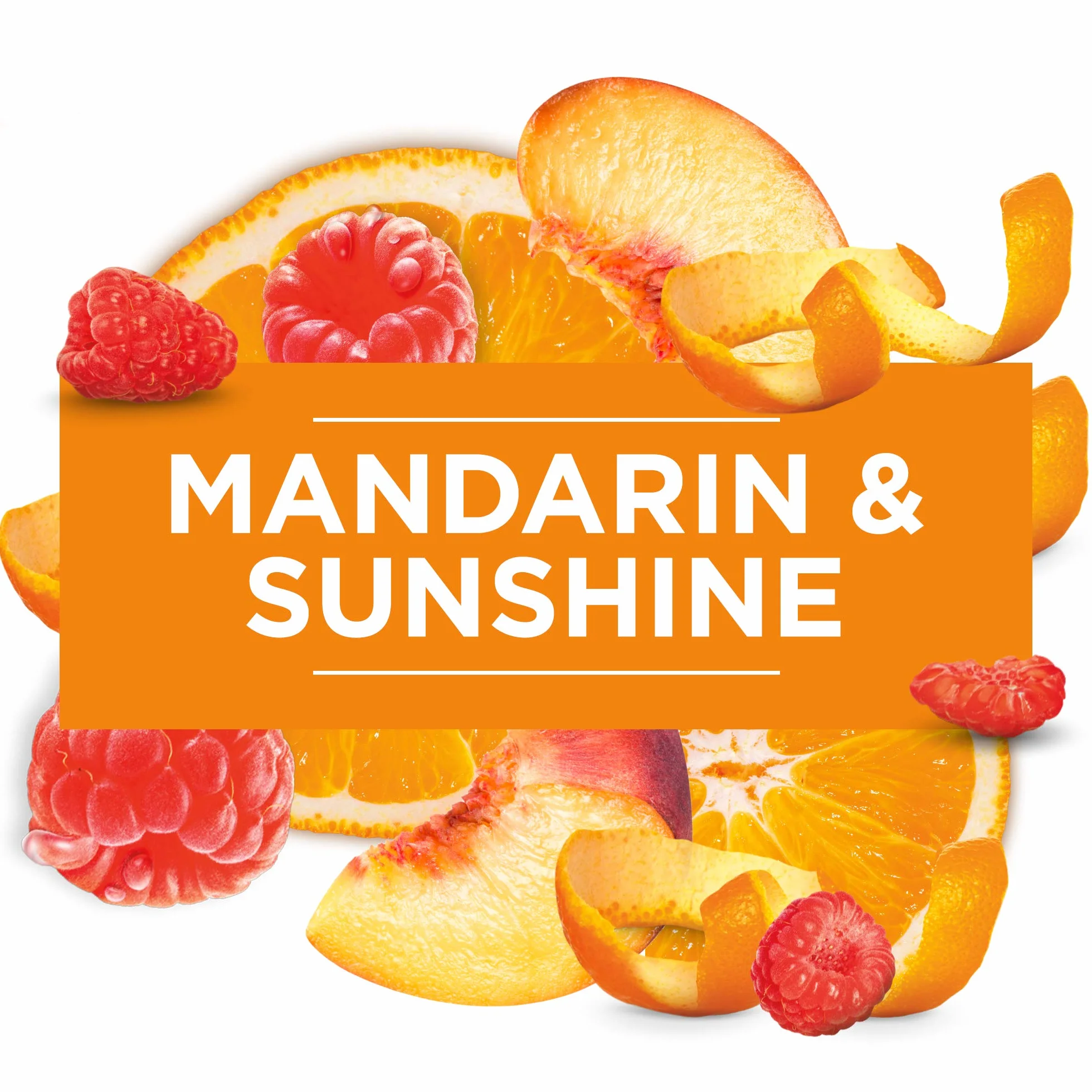 Glade (Brise) Automatyczny spray, zapach do pomieszczeń, uchwyt z 1 wkładem, mandarynka i Sunshine, 1 opakowanie (1 x 269 ml)
