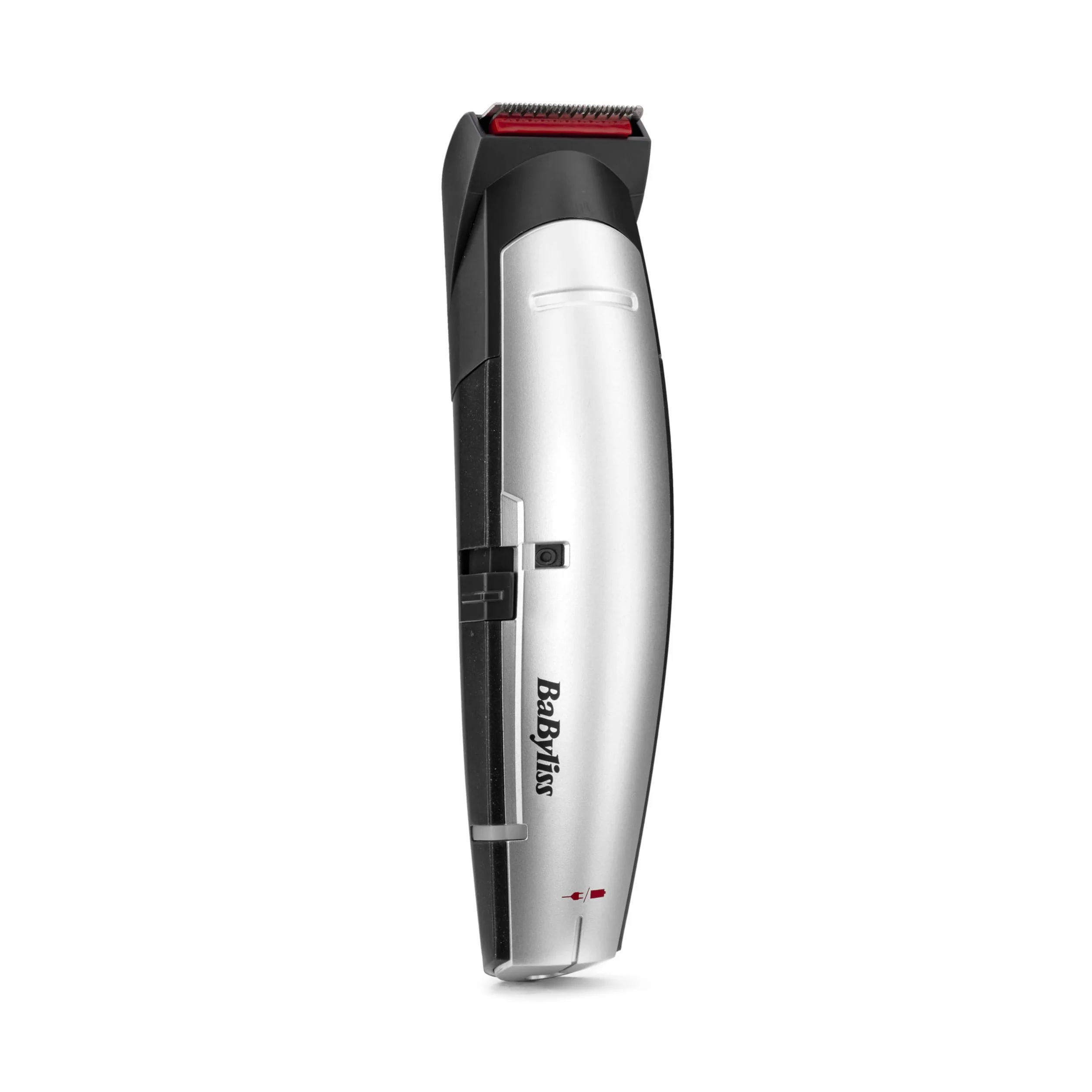 BaByliss X-10 Beard Trimmer Grooming Kit dla mężczyzn - wielofunkcyjny, ostrza W-Tech do przycinania włosów, brody i ciała, szaro-czarny, E837E
