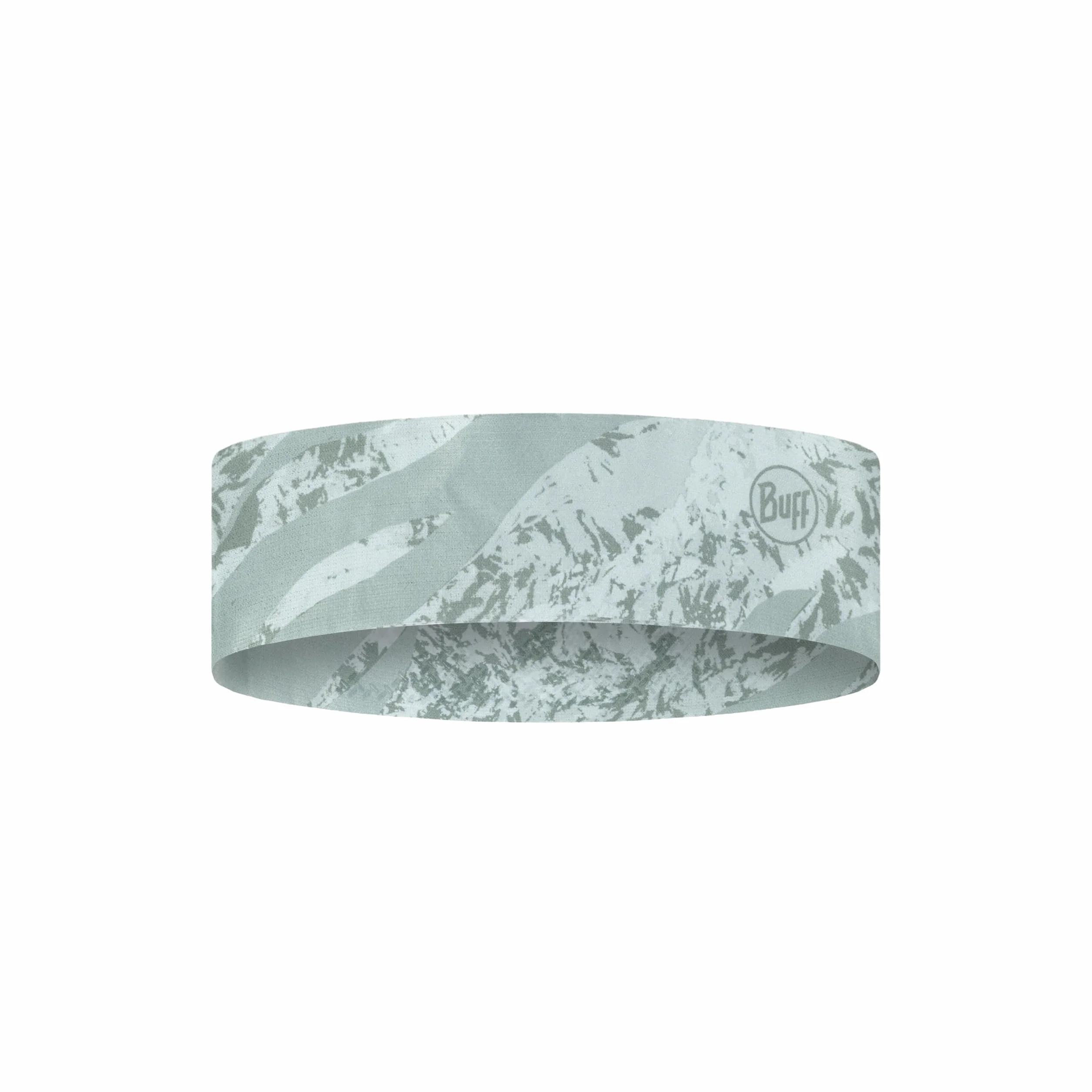 BUFF CoolNet UV® wąska opaska na głowę, zielona, unisex, rozmiar uniwersalny