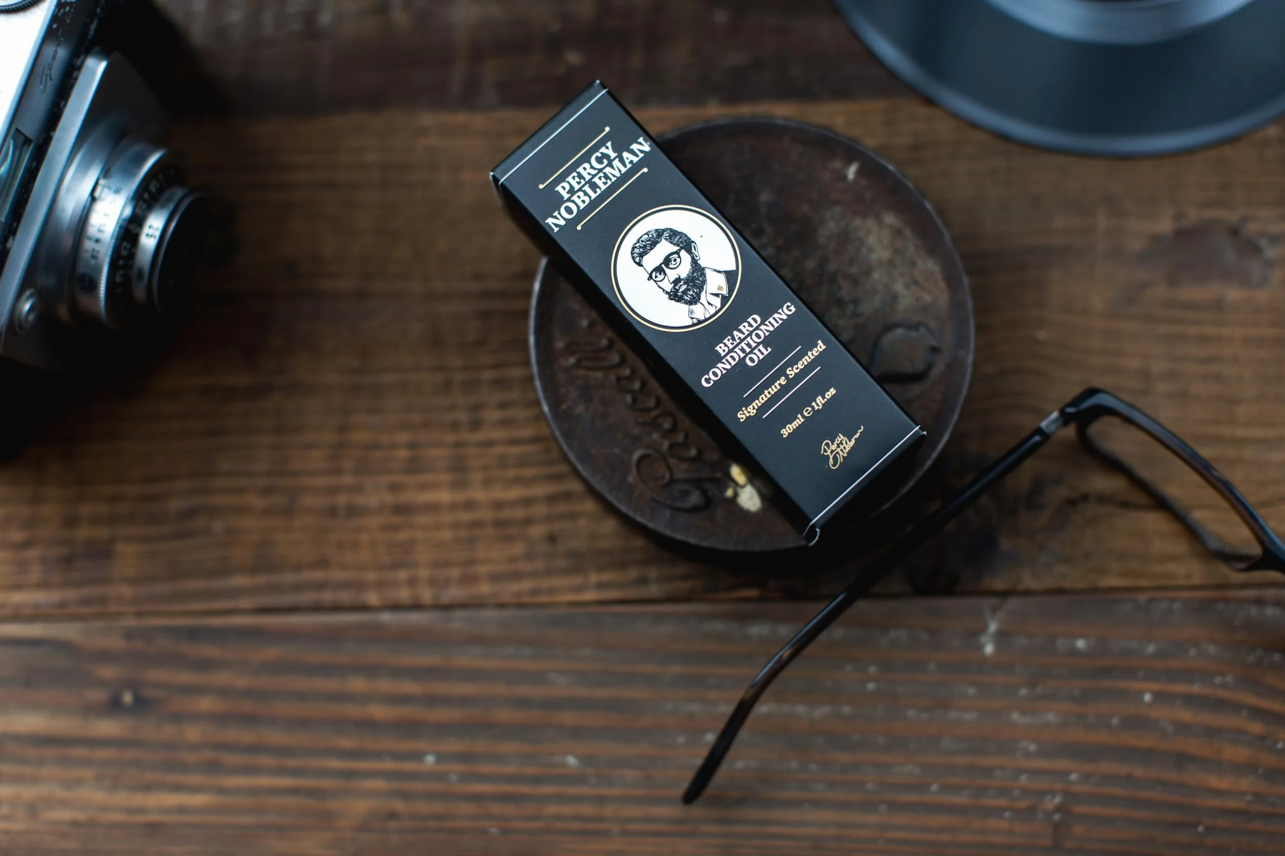Olejek do brody Percy Nobleman 99% 30ml do pielęgnacji brody