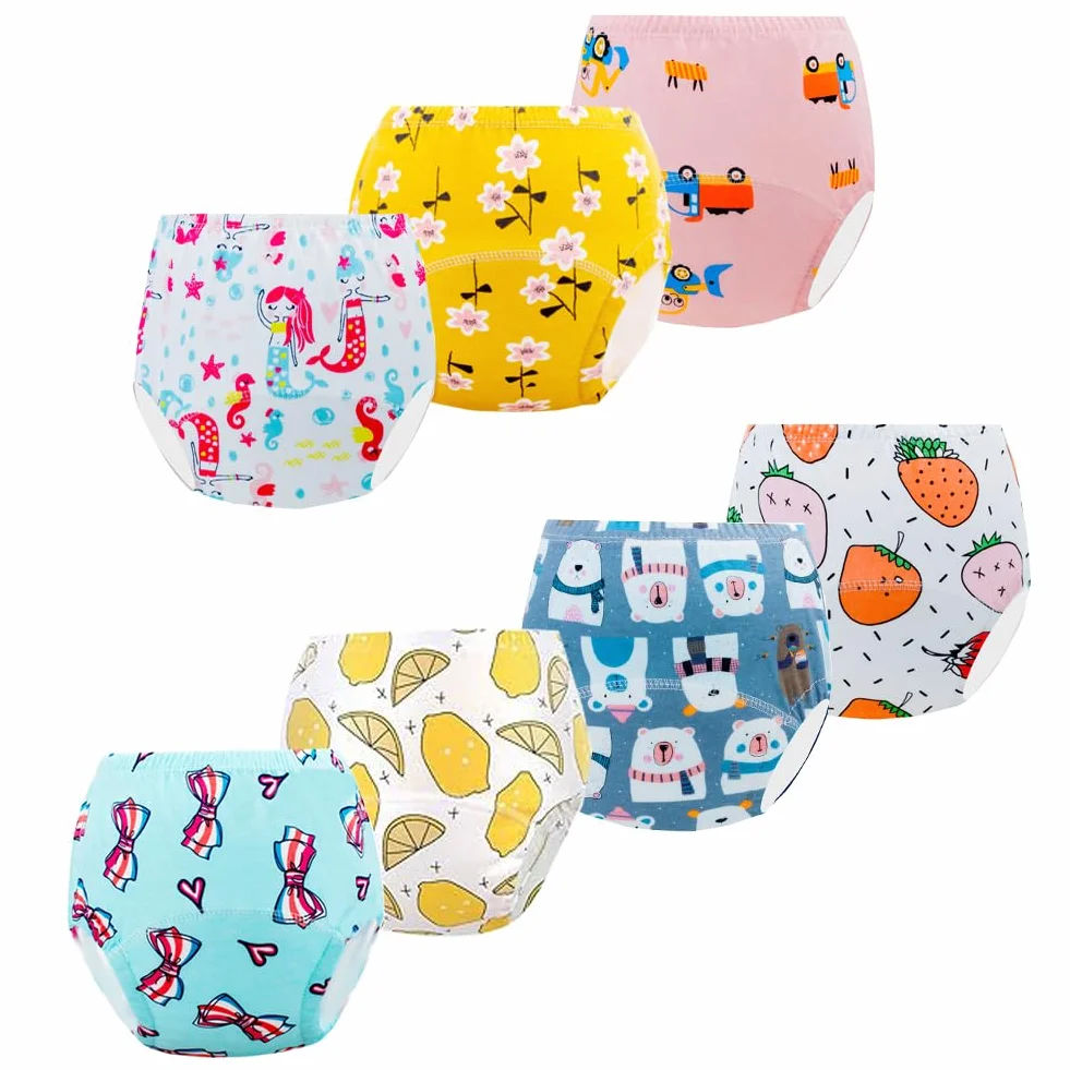 JackLoveBriefs Majtki edukacyjne dla dzieci Majtki do nauki sprzątania Spodnie treningowe dla niemowląt 1-5 lat, Szary, 3-4 lat