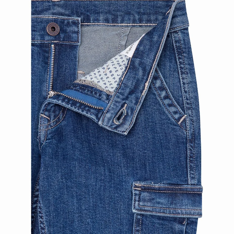 Pepe Jeans Tapered Jeans Cargo Jr - Dżins Chłopcy
