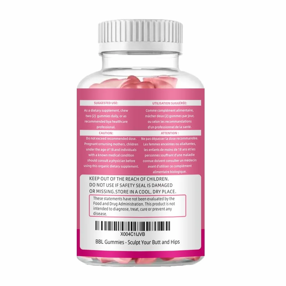 BBL Gummies - rzeźbienie pośladków i bioder