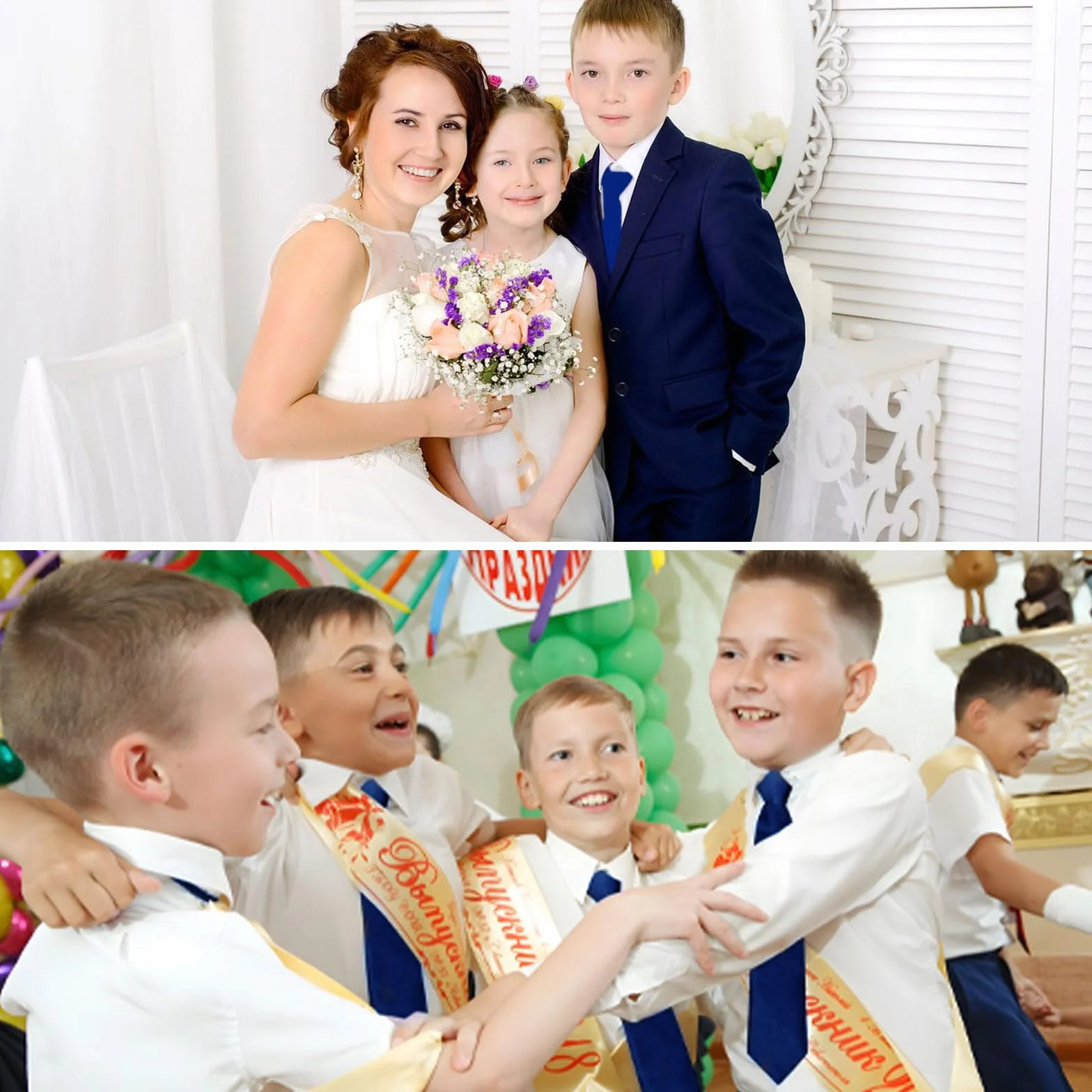 Krawat dziecięcy 28 cm, krawat dziecięcy, czarny krawat z satyny, formalny krawat na wesela, bale, mundurki szkolne