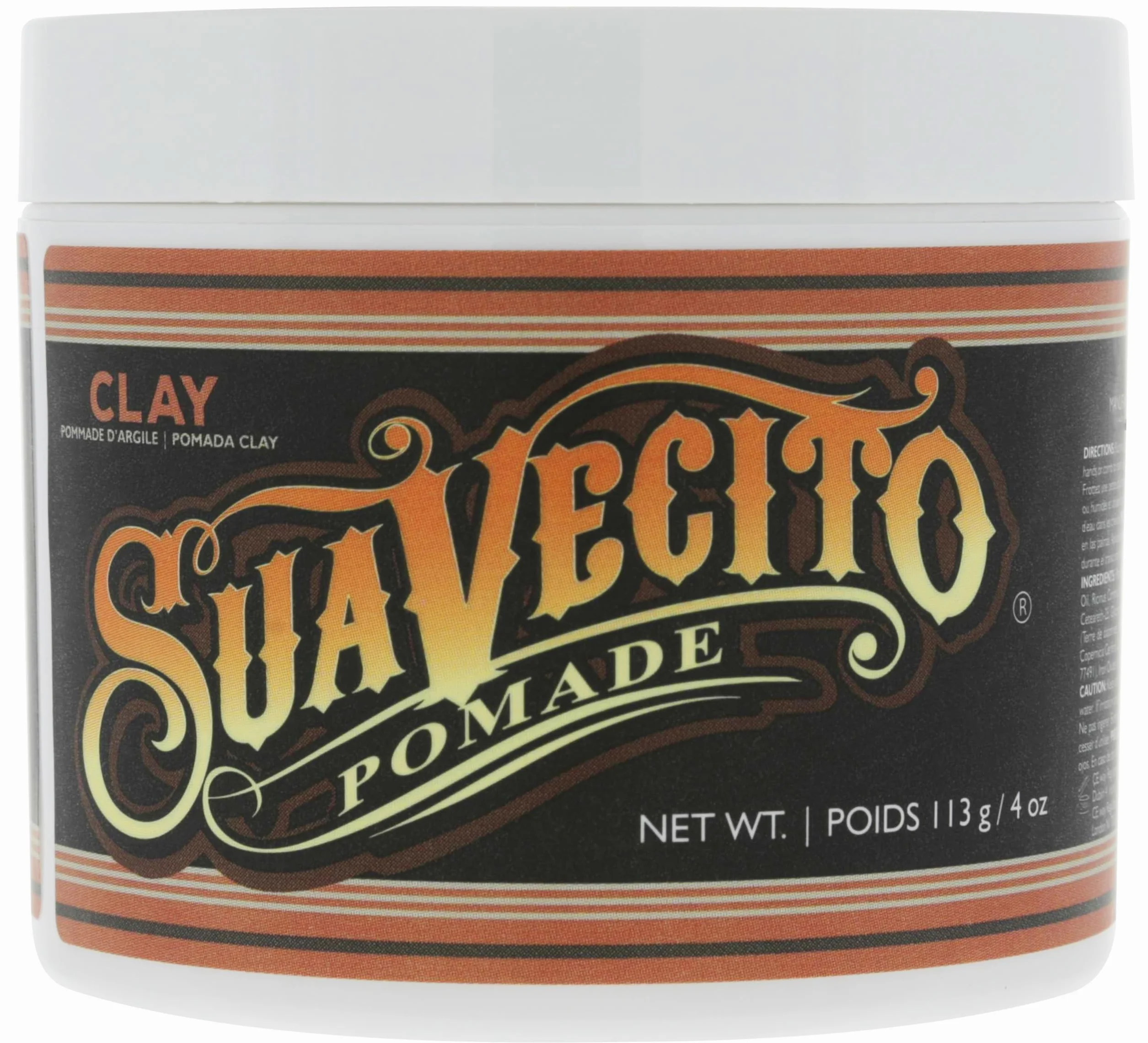 Suavecito - Clay Pomade - Glinka do włosów 113g