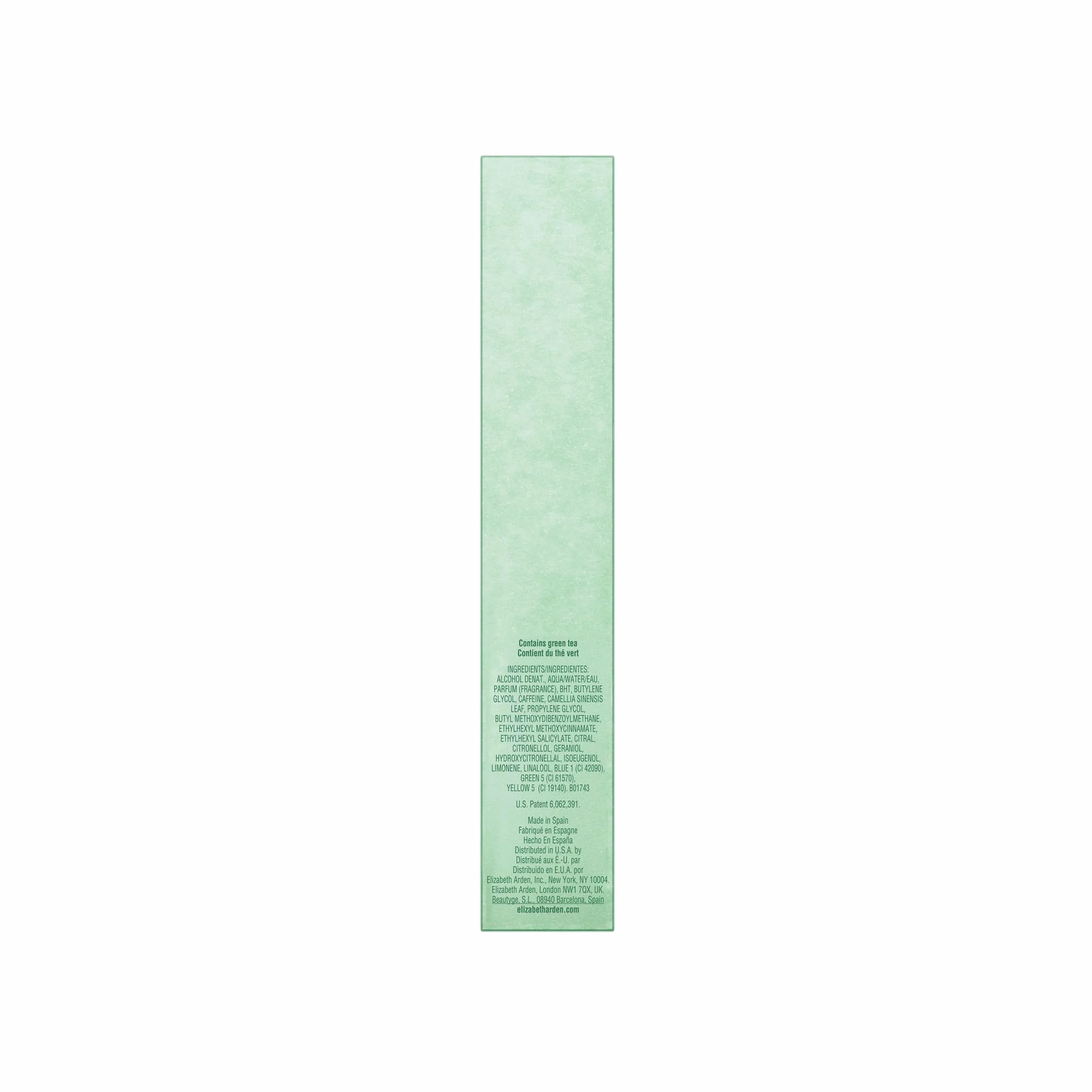 Elizabeth Arden - Green Tea, Eau de Parfum, perfumy z naturalnymi esencjami, takimi jak zielona herbata i bergamotka, orzeźwiający, kwiatowy i cytrusowy zapach, pobudzają zmysły, ożywia
