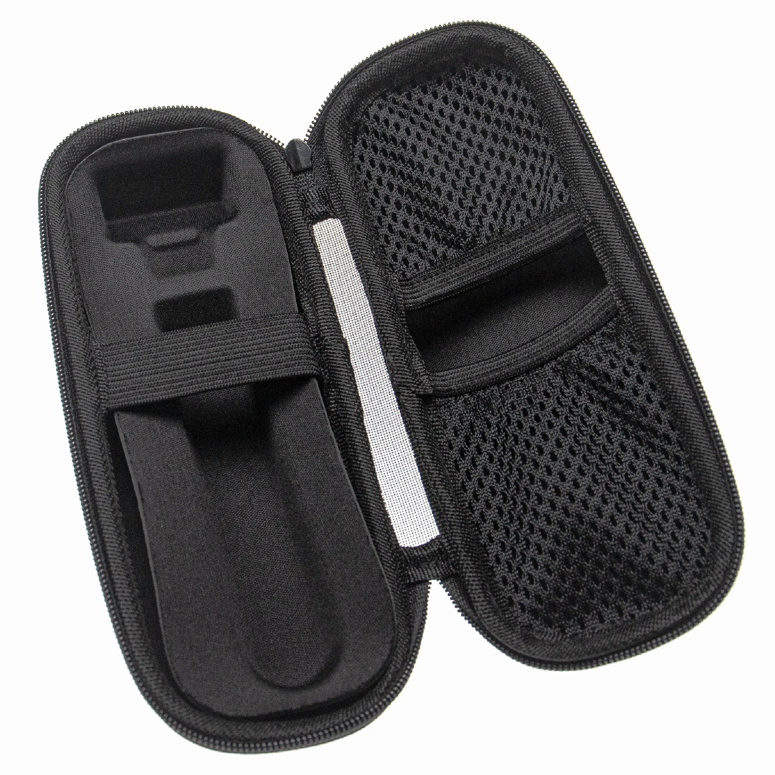 vhbw Etui torba kompatybilna z Philips OneBlade QP2520, QP2527, QP2523, QP25xx, QP2530, QP26xx, QP2630 goliarką - osłona czarna