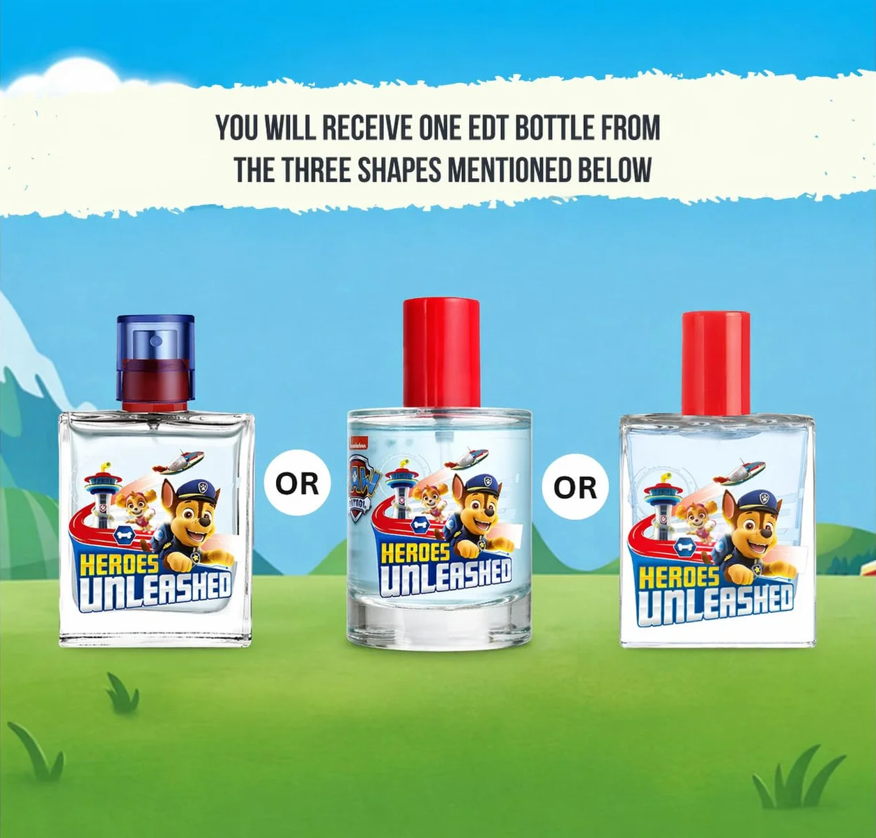 Paw Patrol Zestaw wody toaletowej dla dzieci 30 ml
