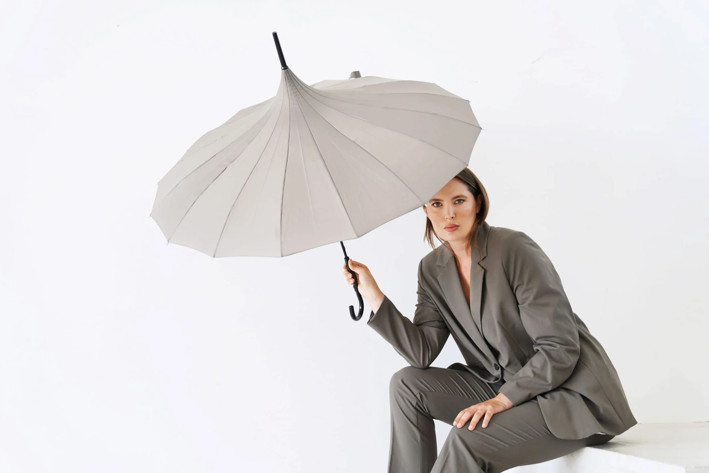 VON LILIENFELD Parasol ślubny Pagoda Charlotte damski parasol przeciwsłoneczny