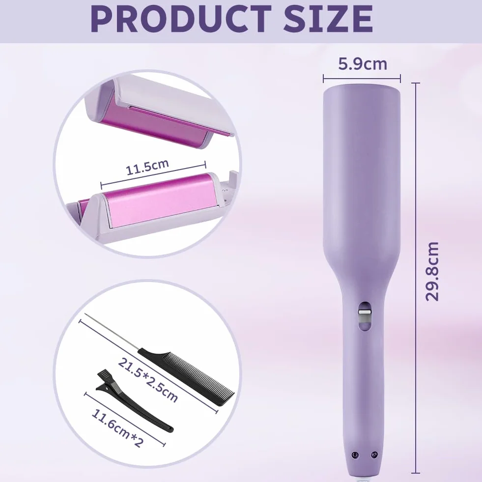 Flintronic Lokówka do dużych loków 160°C-220°C regulowana temperatura