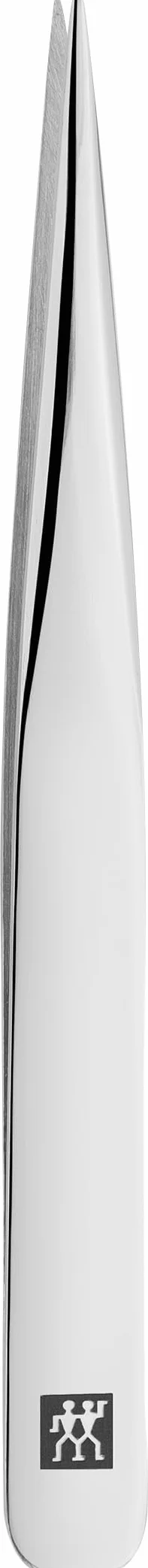ZWILLING Pęseta spiczasta (usuwanie drzazg, wrastających lub cienkich włosków, ręcznie szlifowane, szorstkie końcówki), polerowana, srebrna, 90 mm