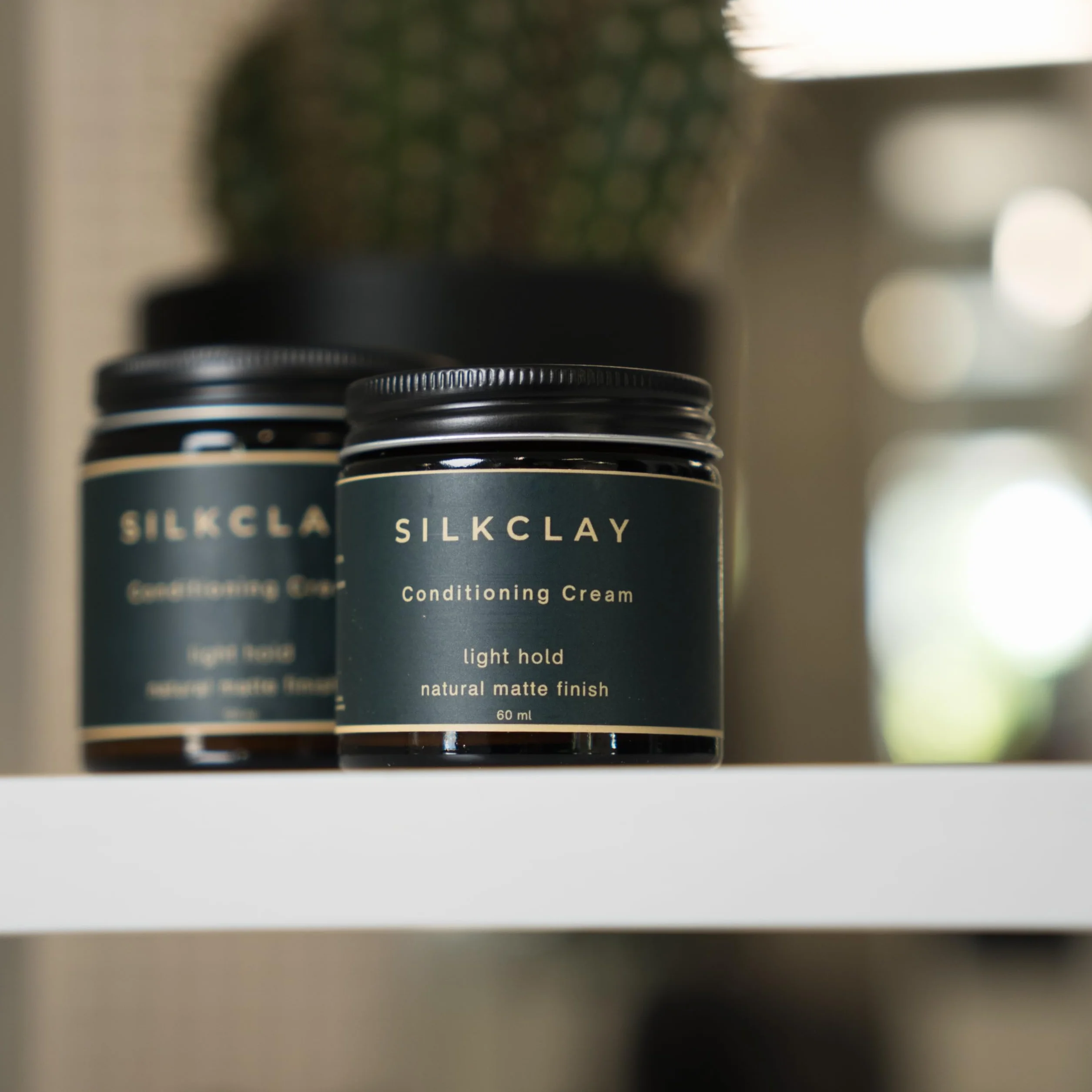 SILKCLAY Silkcream 60 ml odżywcza pomada w kremie naturalnym wykończeniu, średnia przyczepność