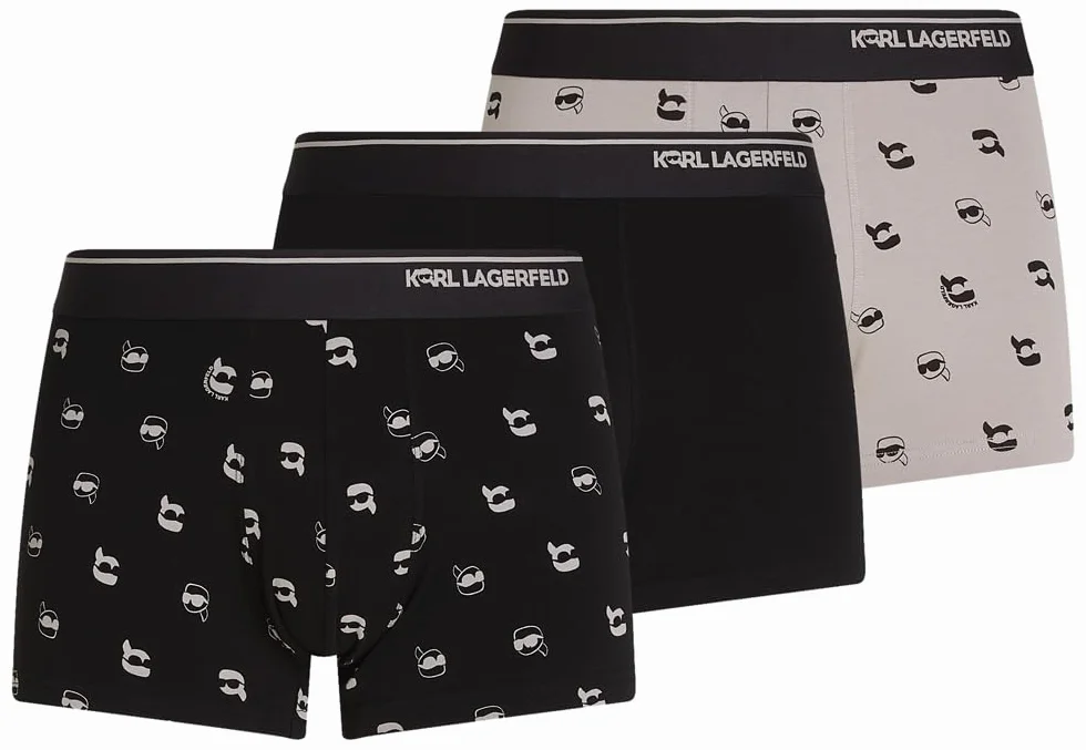 Karl Lagerfeld International B.V Trunks Mężczyźni Hotel Karl Lyocell Trunk (3 Pack)