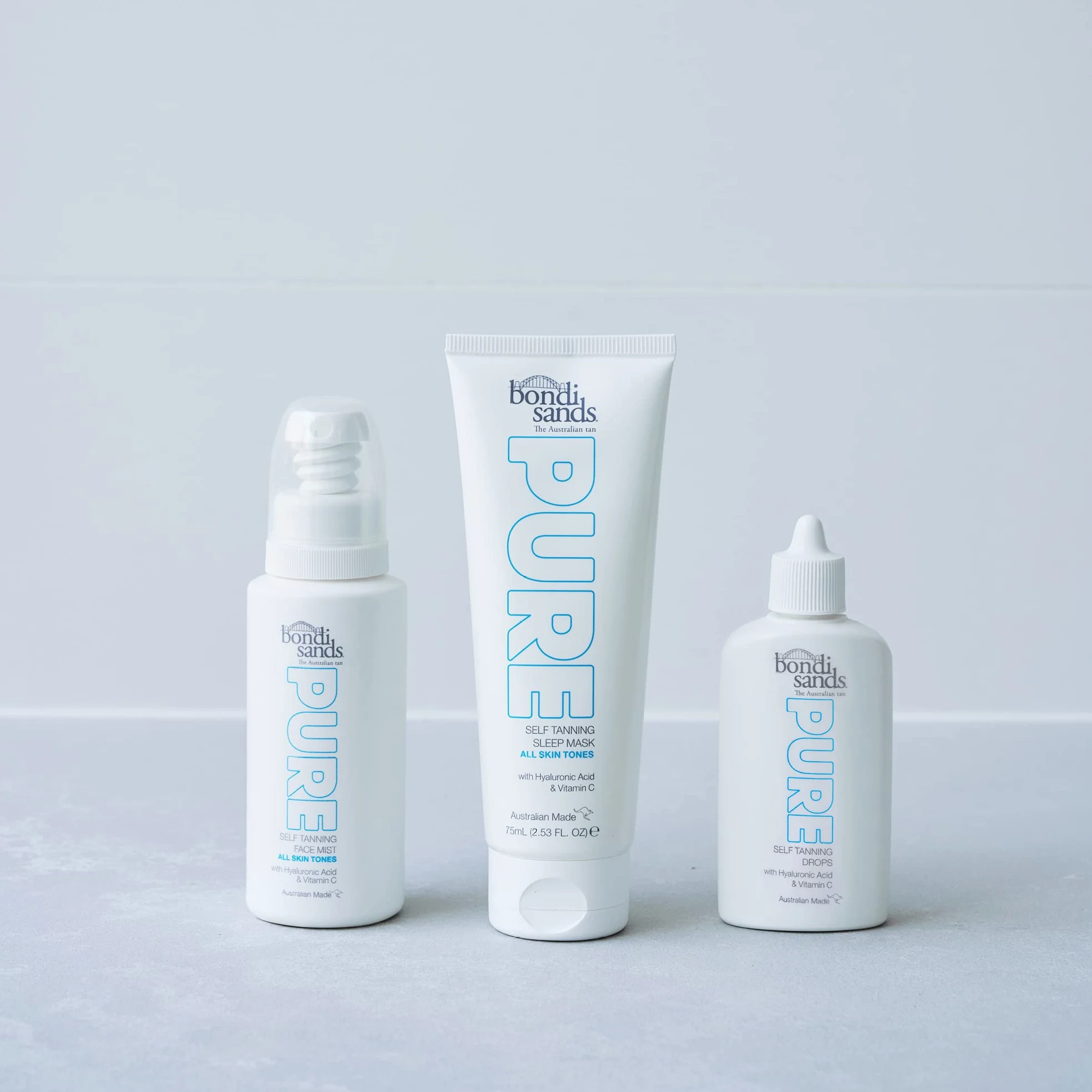 Bondi Sands Pure Tanning Face Mist Opalająca mgiełka do twarzy