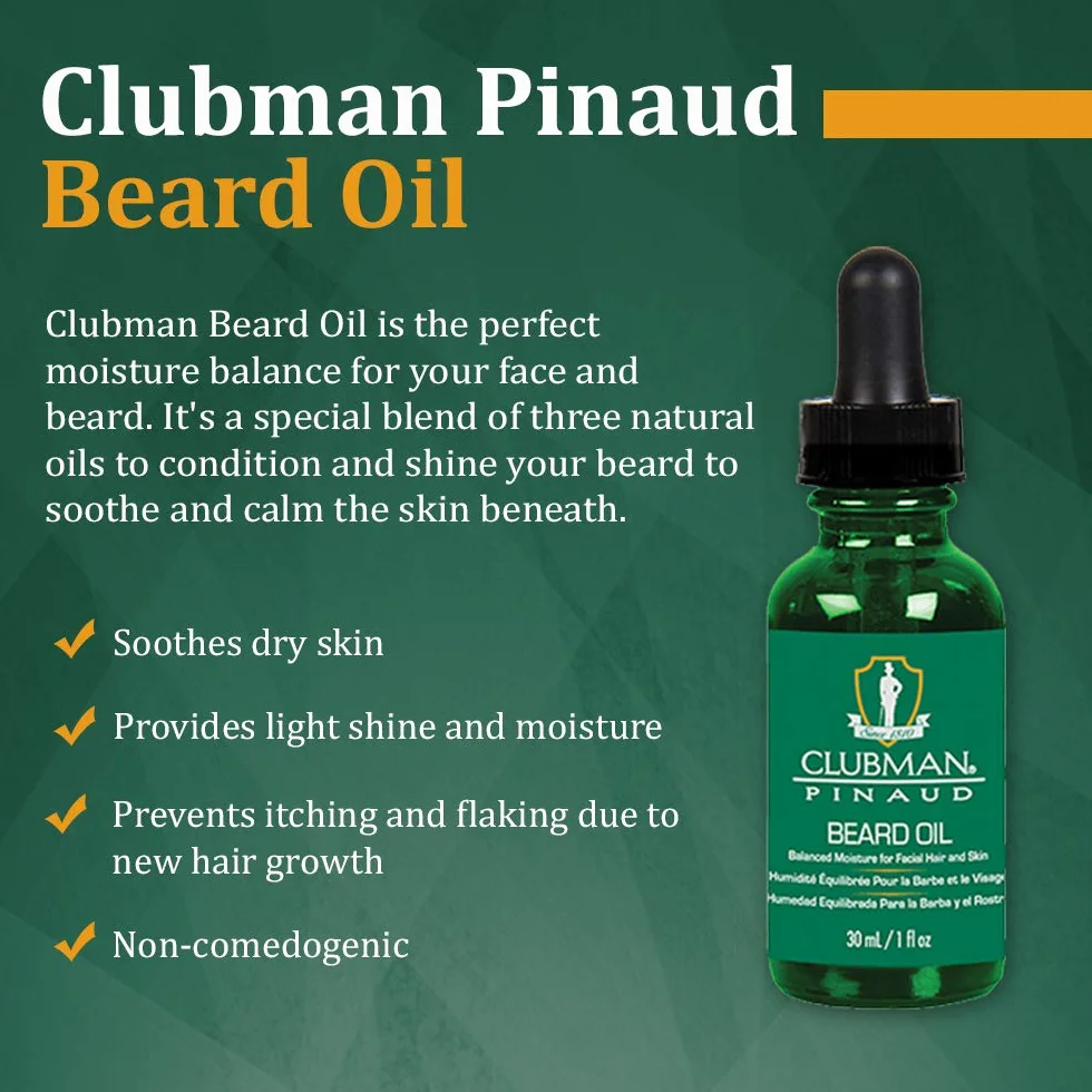 Clubman Pinaud olejek do brody 30 ml