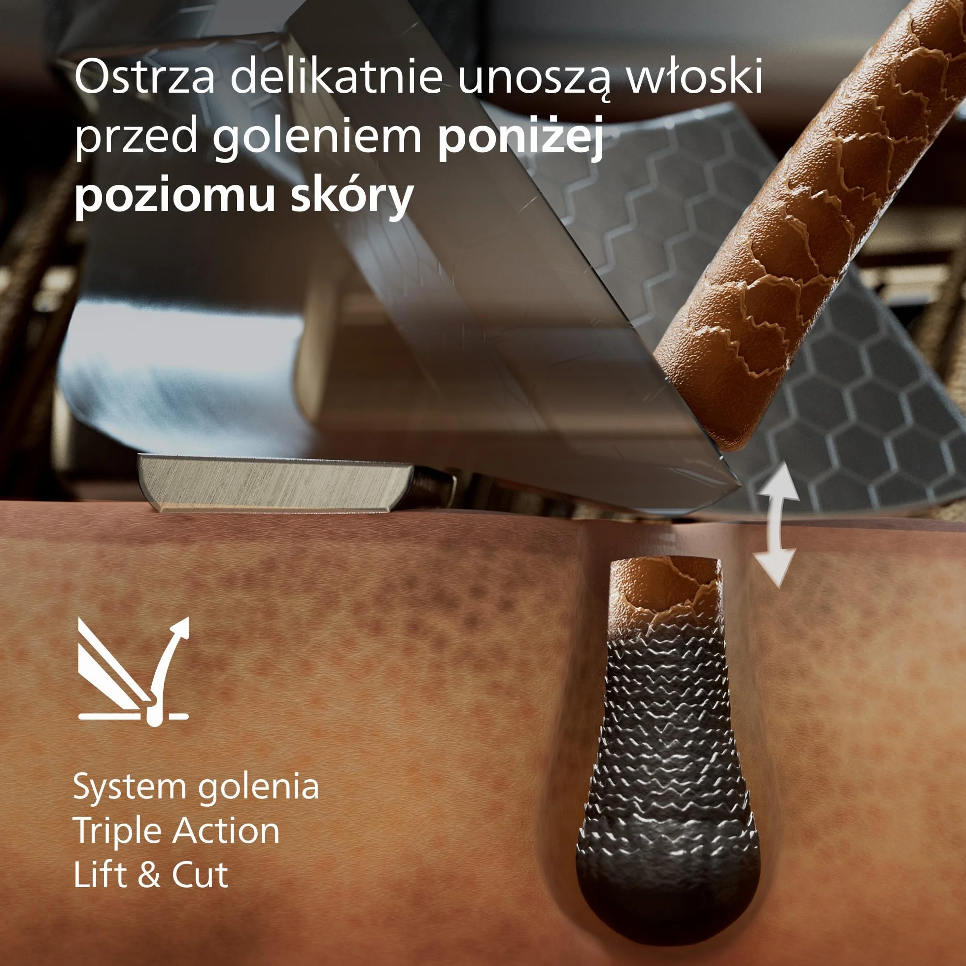 Philips Shaver i9000 Prestige Ultra, golarka elektryczna do golenia na sucho i mokro z technologią Skin IQ Pro, System Triple Lift & Cut, obrotowe 360º ostrza, 5 trybów golenia, Model XP9404/38