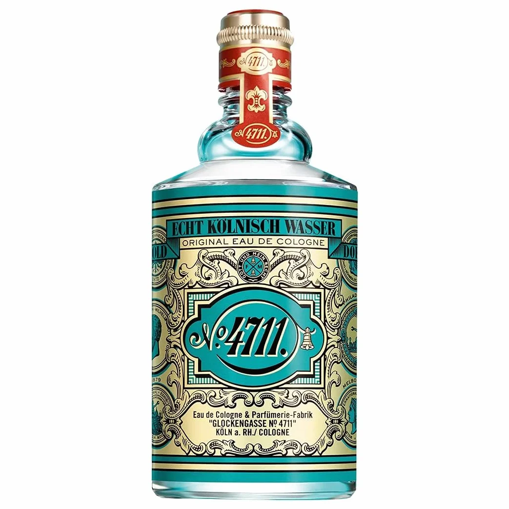 4711® Echt Kölnisch Wasser - woda kolońska w butelce Molanusa, klasyczny zapach w ikonicznym flakonie, charakterystyczny zapach, unisex, kojąca dla ciała, umysłu i duszy, 200 ml