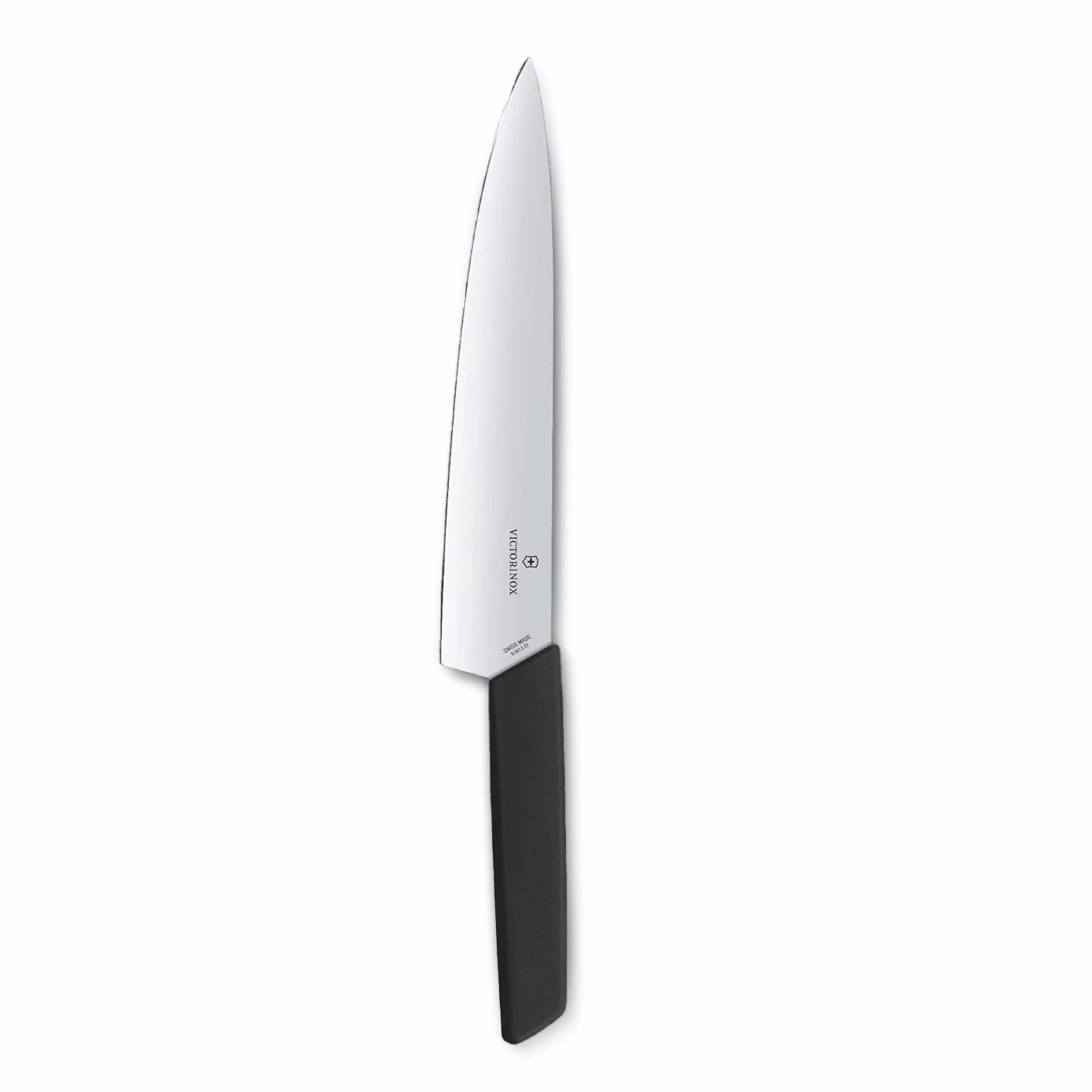 Victorinox Swiss Modern Tranchiermesser mit geradem Schliff, schwarz