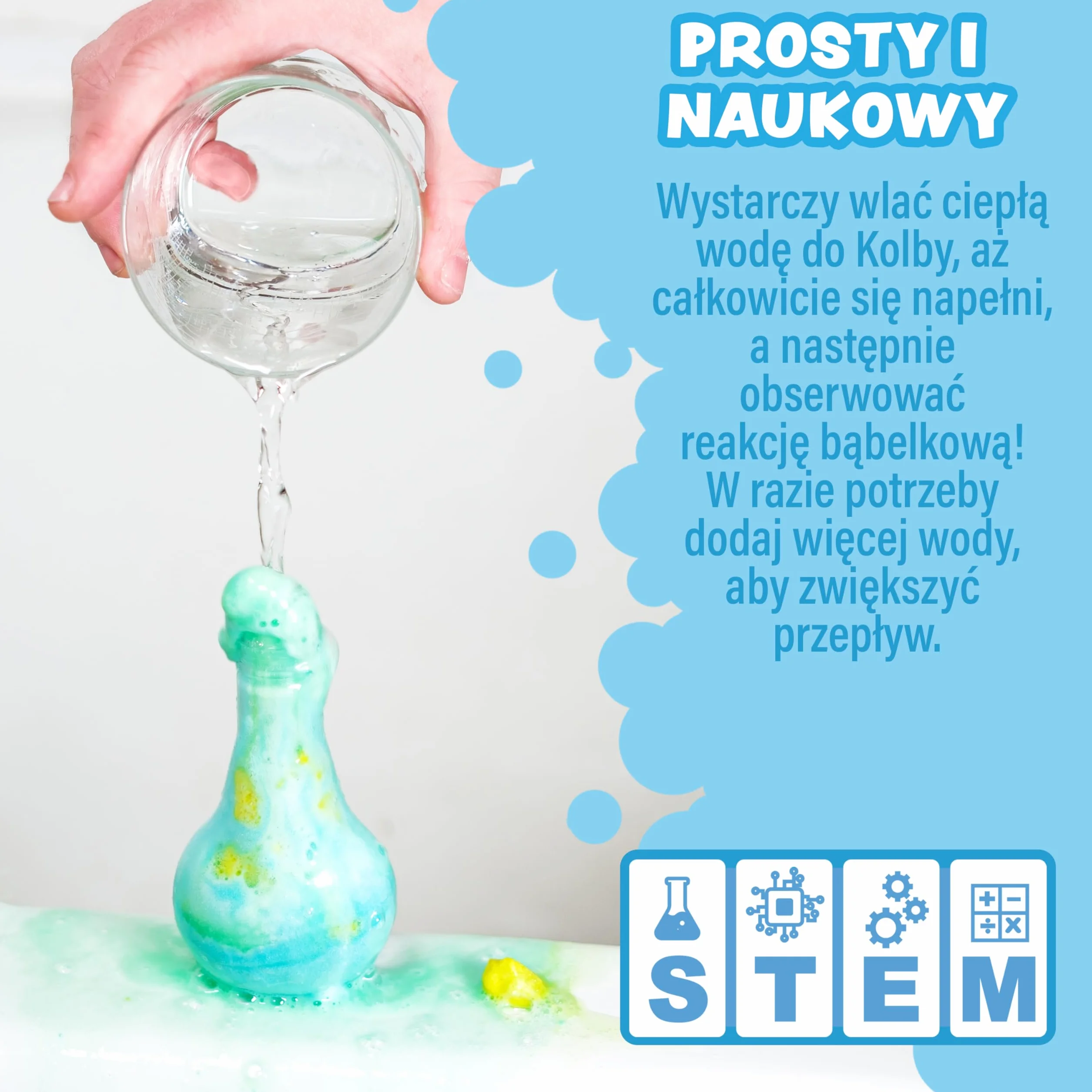 Tub Works® Kids Bath Bomb Potion Bath Toy, zestaw 6 sztuk | Nietoksyczne | Musują, pienią się i tworzą bąbelki, wybuchając feerią kolorów | Interaktywne kule do kąpieli
