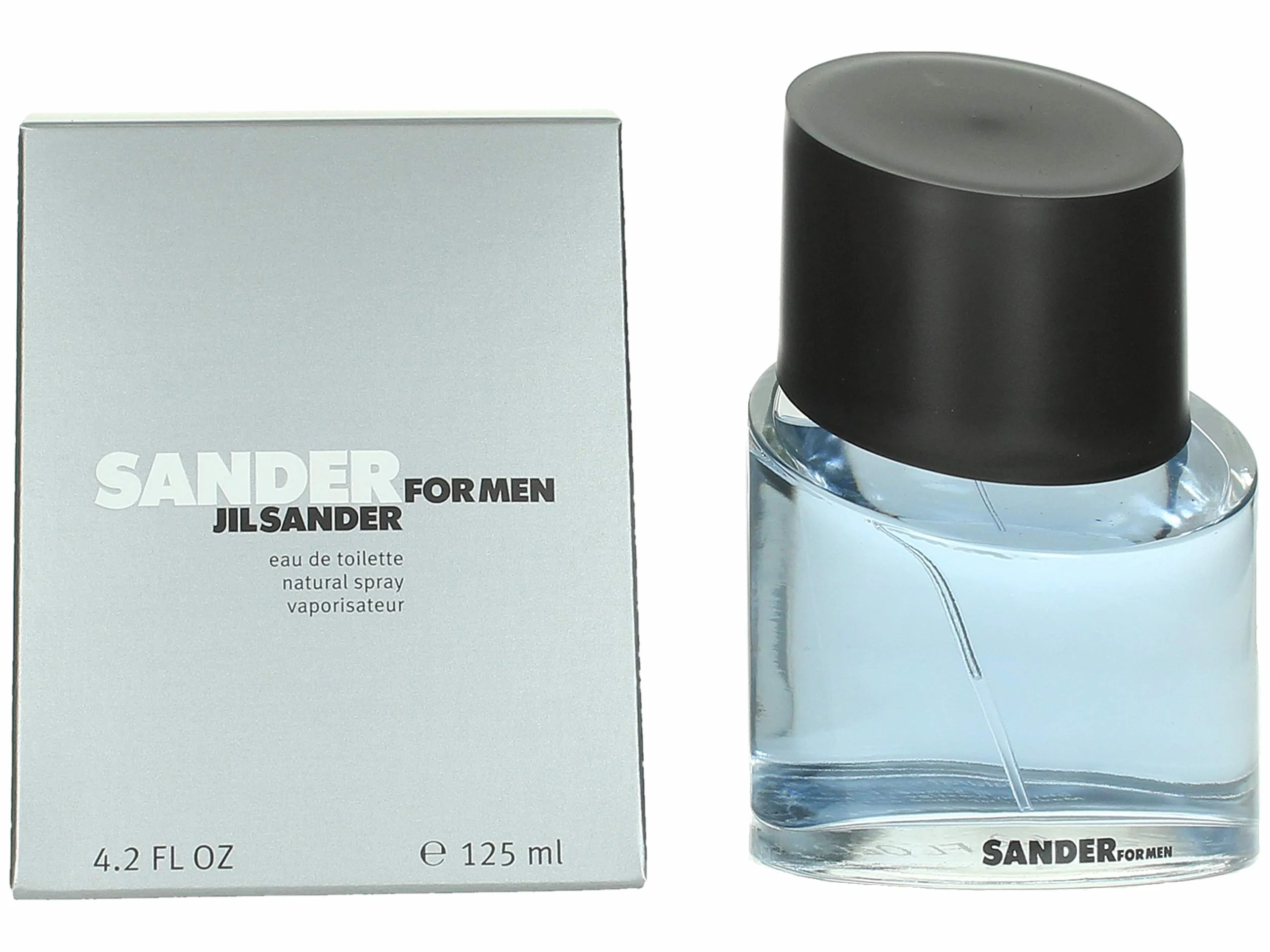 Jil Sander Sander Men Homme/man, Eau de Toilette, 1 opakowanie (1 x 125 ml)