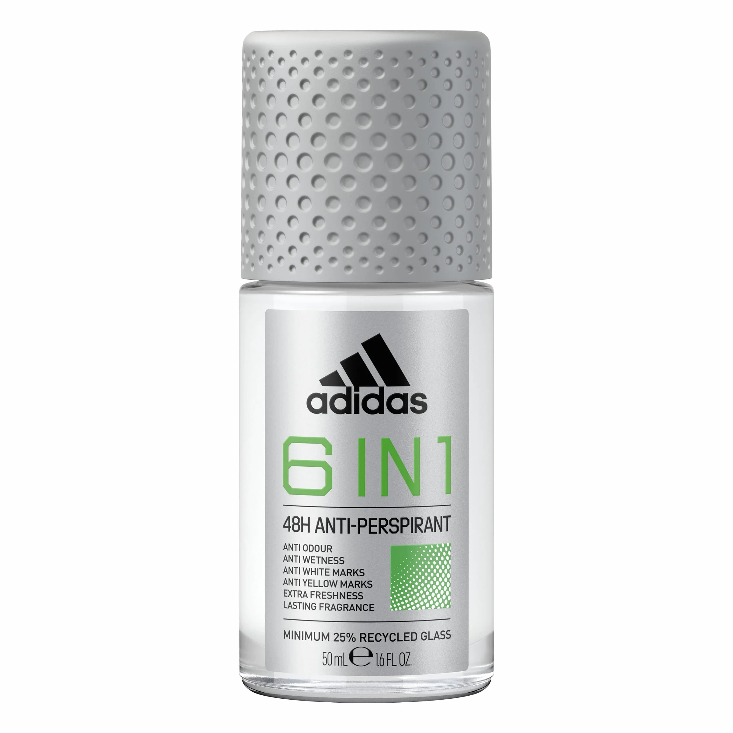 adidas 6 in 1 antyperspirant w kulce dla mężczyzn, 50 ml