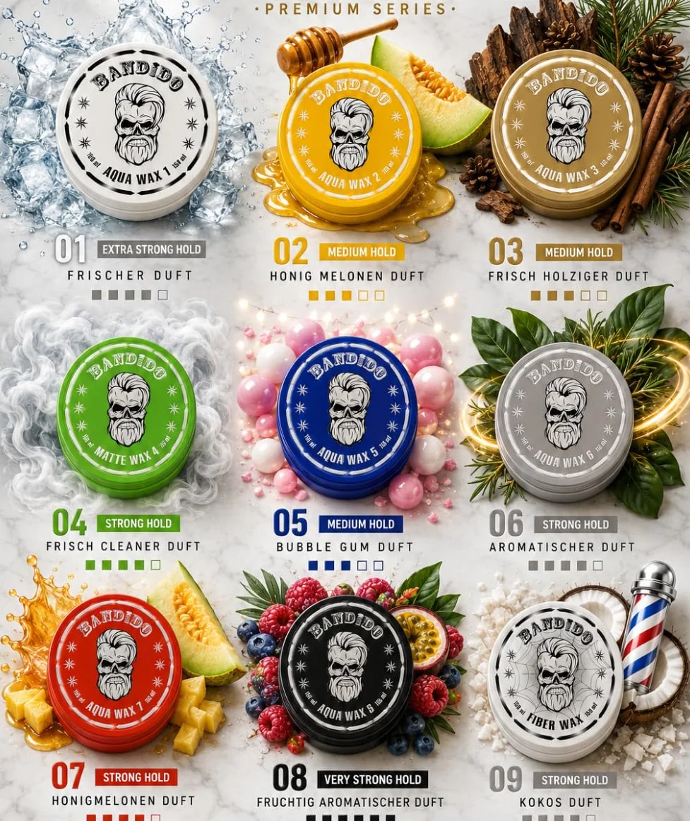 Bandido Matte Hair Wax, 150 ml (1 opakowanie)
