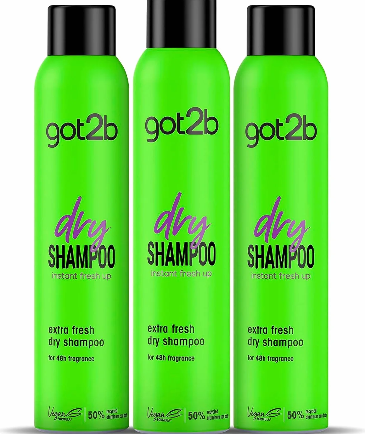 Got2B 2652246 Suchy Szampon, 3 x 200 ml