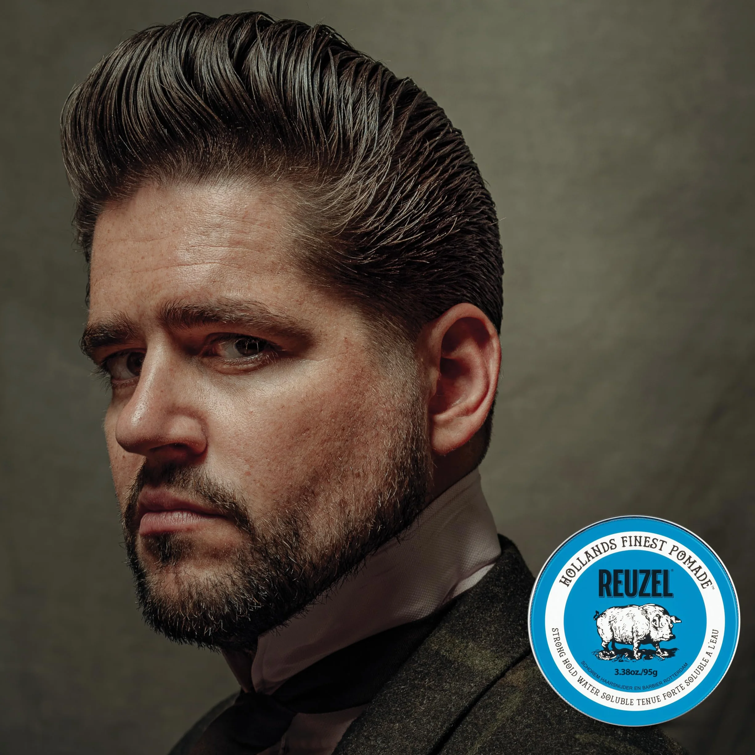 Reuzel Blue Strong Hold Pomade woda rozpuszczalna 95 g + 35 g gratis